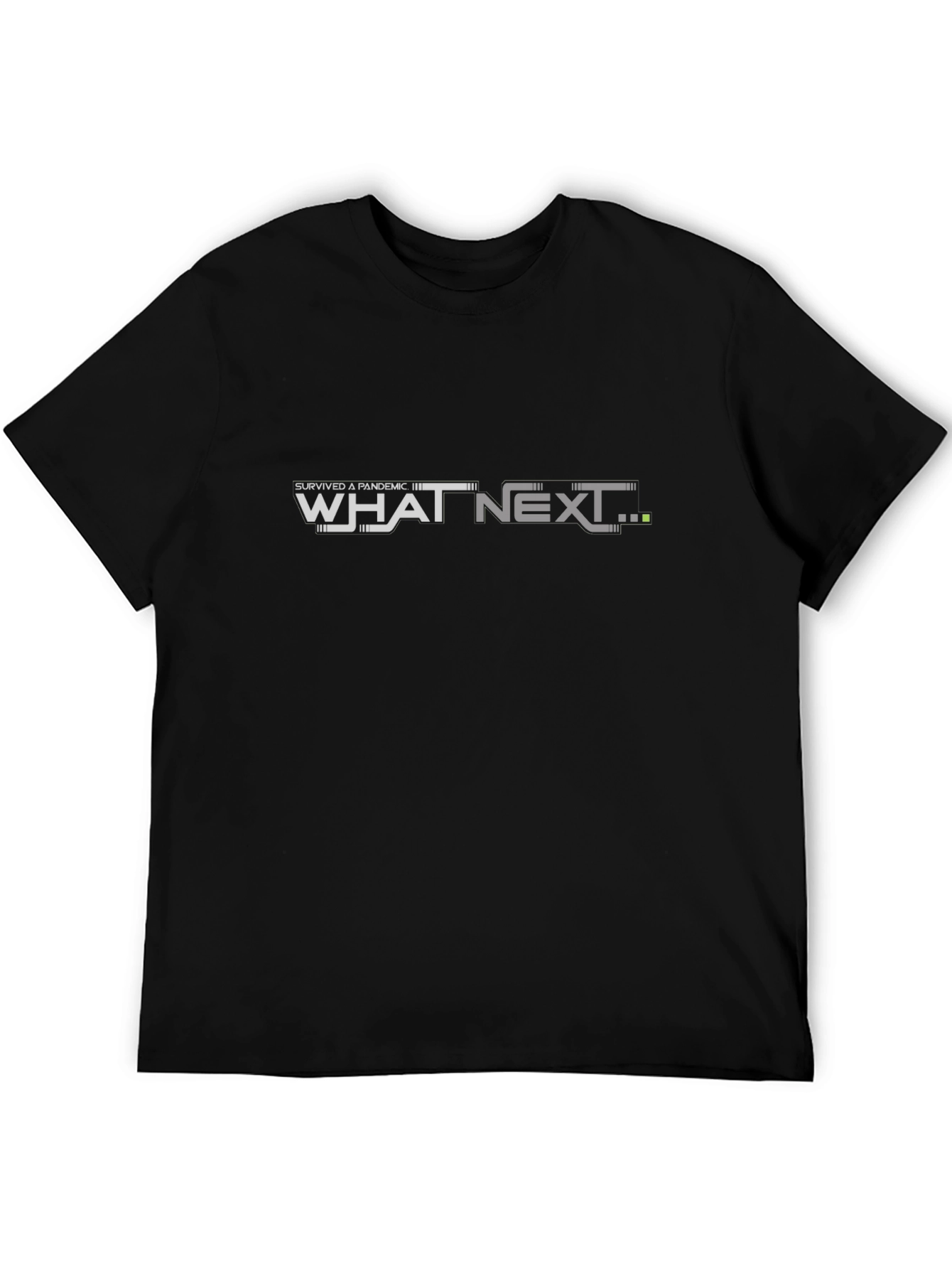 Black Survived a Pandemic? What Next T-Shirt view 5