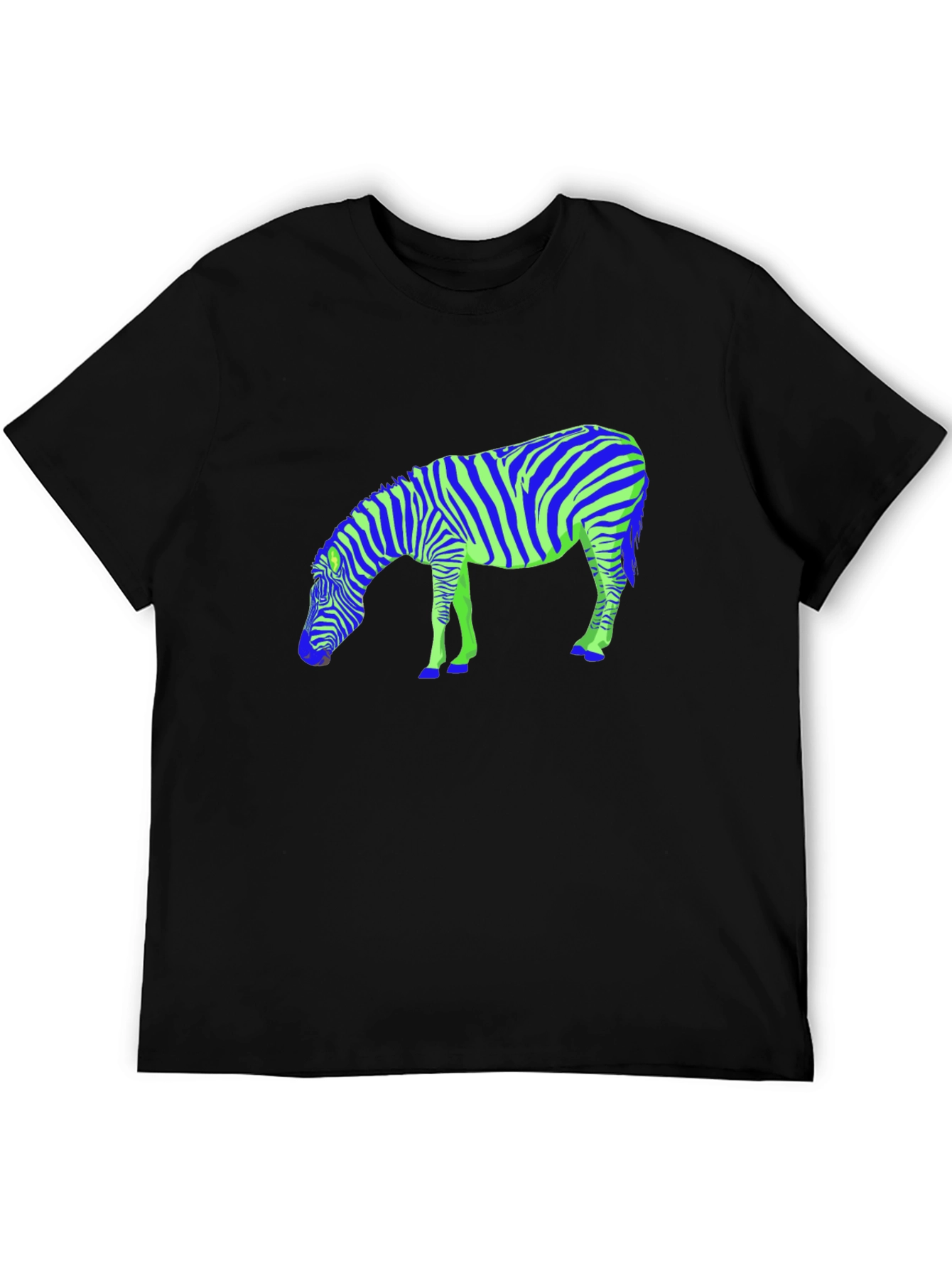 Black Zebra Graphic Tee - Bold Style view 5