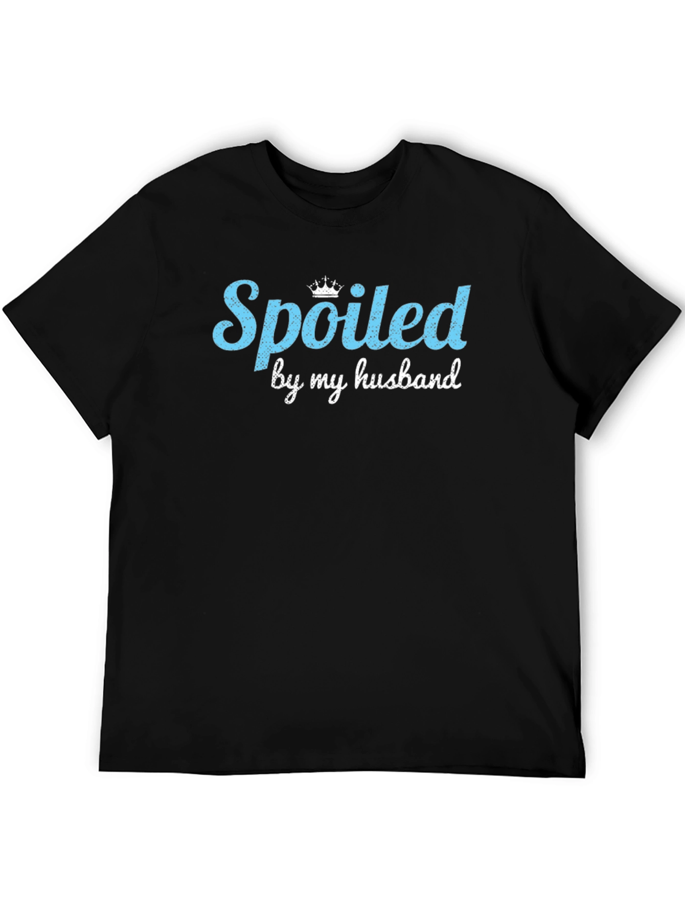Black Spoiled by my Husband Graphic T-Shirt view 5
