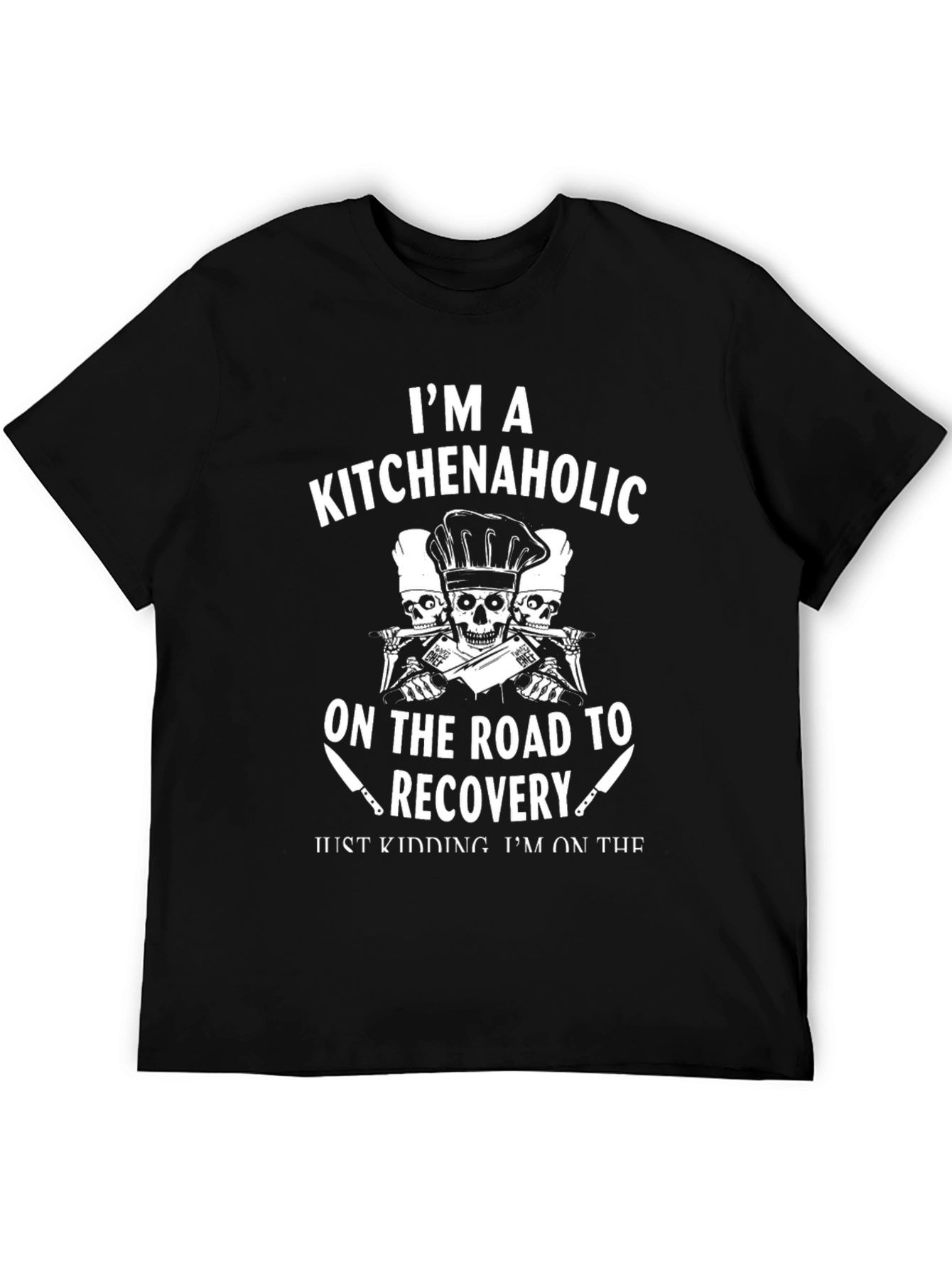 Black Kitchenaholic Graphic T-Shirt view 5