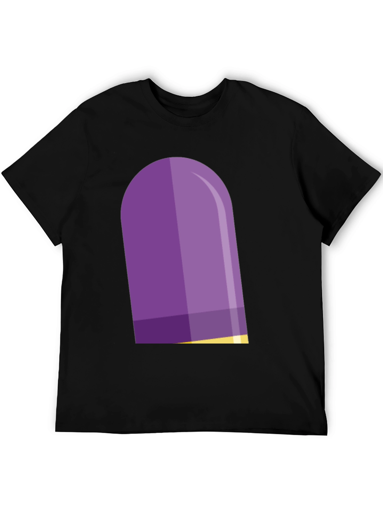 Black Purple Capsule T-Shirt - Stylish Graphic Tee view 5