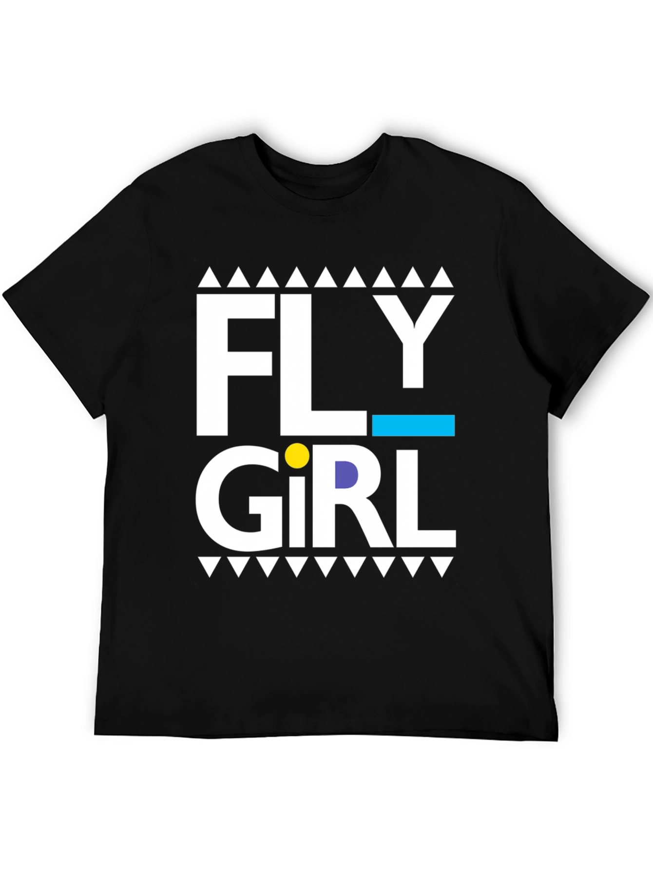 Black Fly Girl Graphic Tee - Stylish & Unique view 5