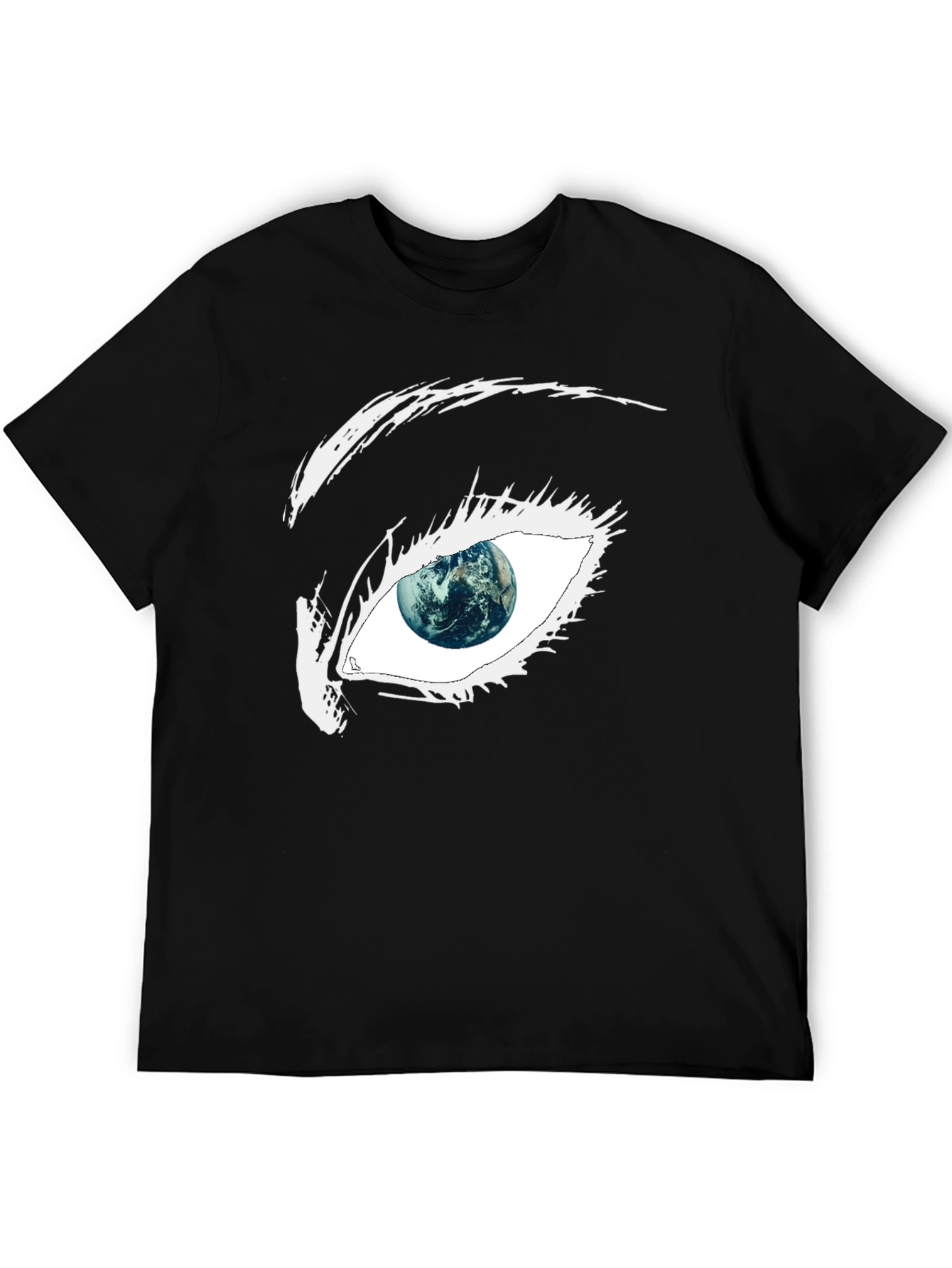 Black Eye See The World T-Shirt - Earth Inside The Eye view 5