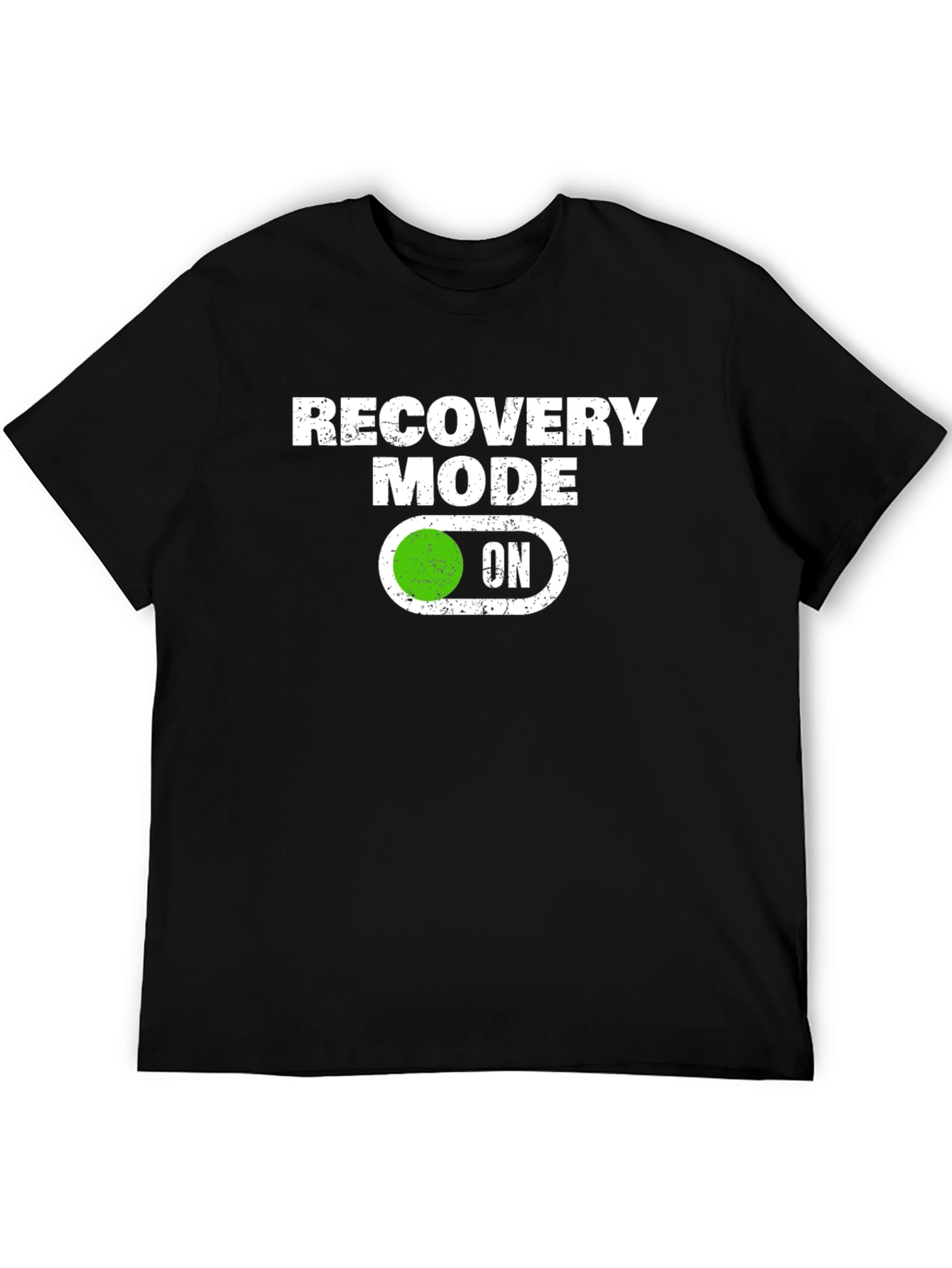 Black Recovery Mode ON T-Shirt - Funny & Stylish view 5