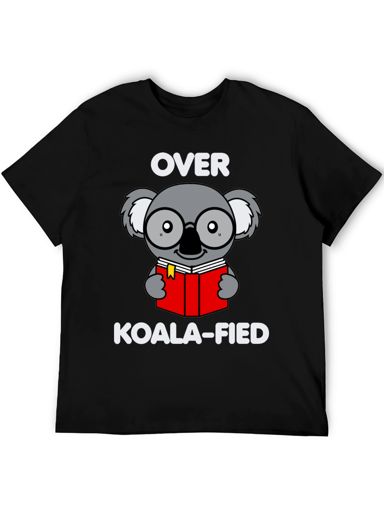 Black Over Koala-fied Graphic T-Shirt view 5