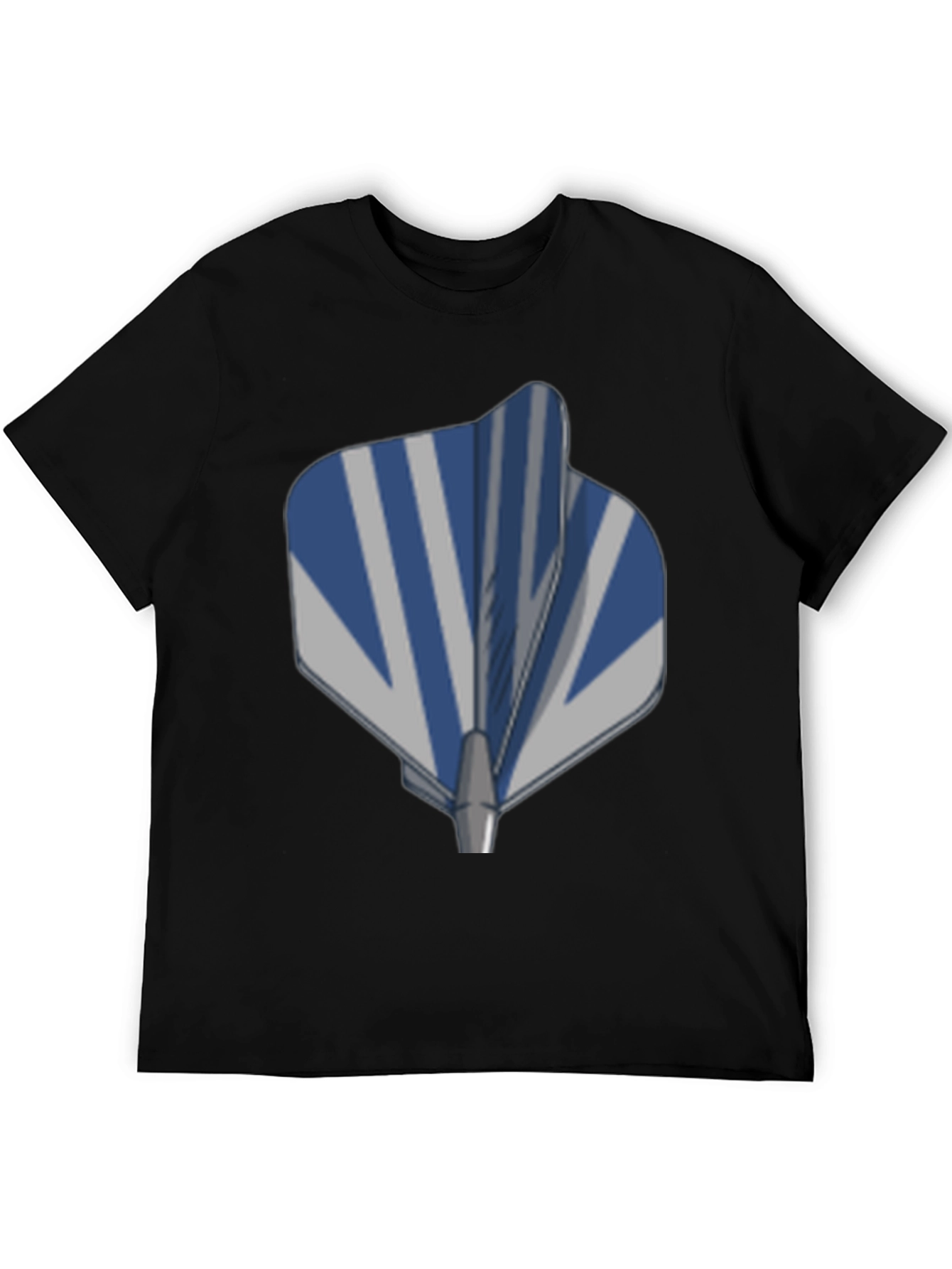 Black Dart Flight Graphic Tee - Stylish & Unique Design view 5