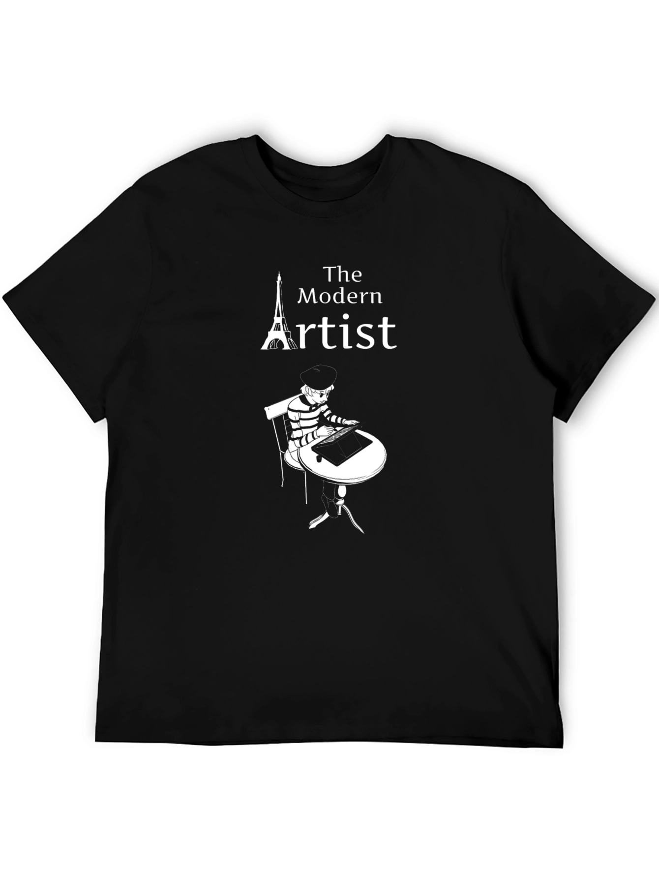 Black The Modern Artist Graphic Tee view 5