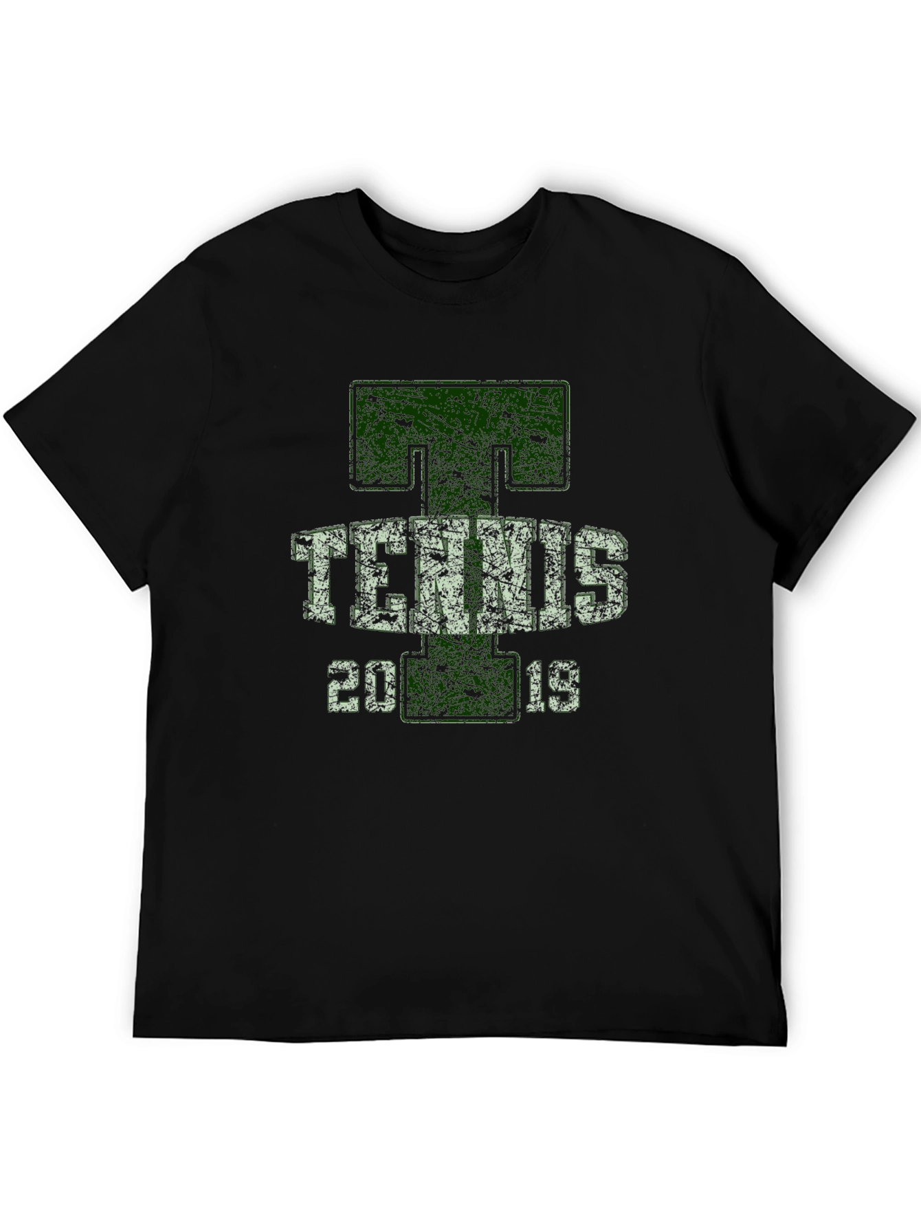 Black Tennis 2019 Graphic T-Shirt view 5