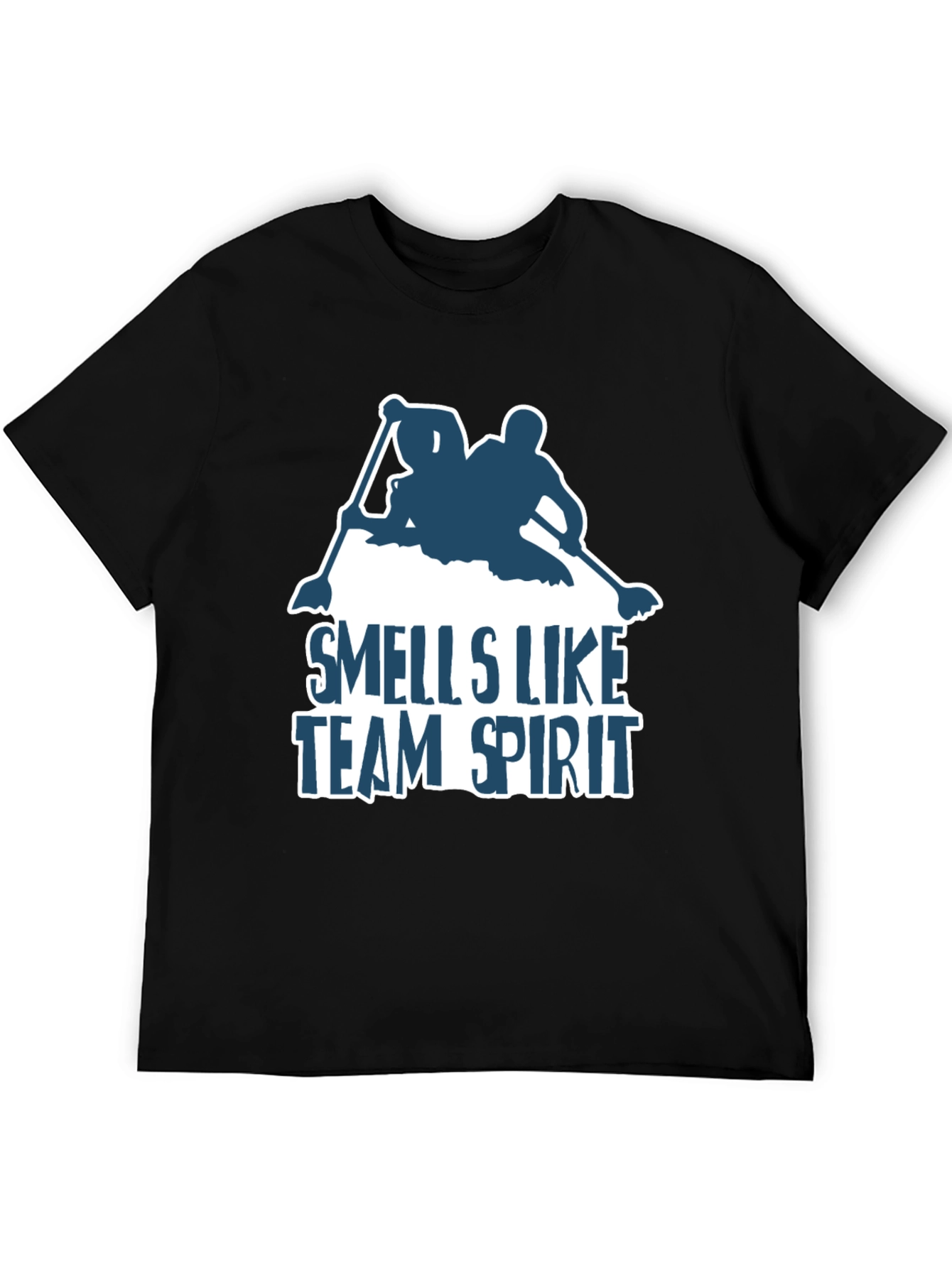 Black Team Spirit Graphic Tee view 5