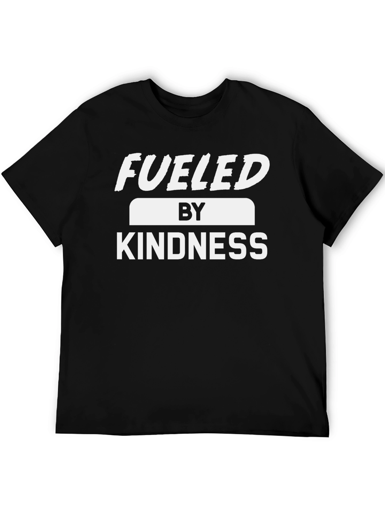 Black Fueled By Kindness Graphic Tee - Black view 5