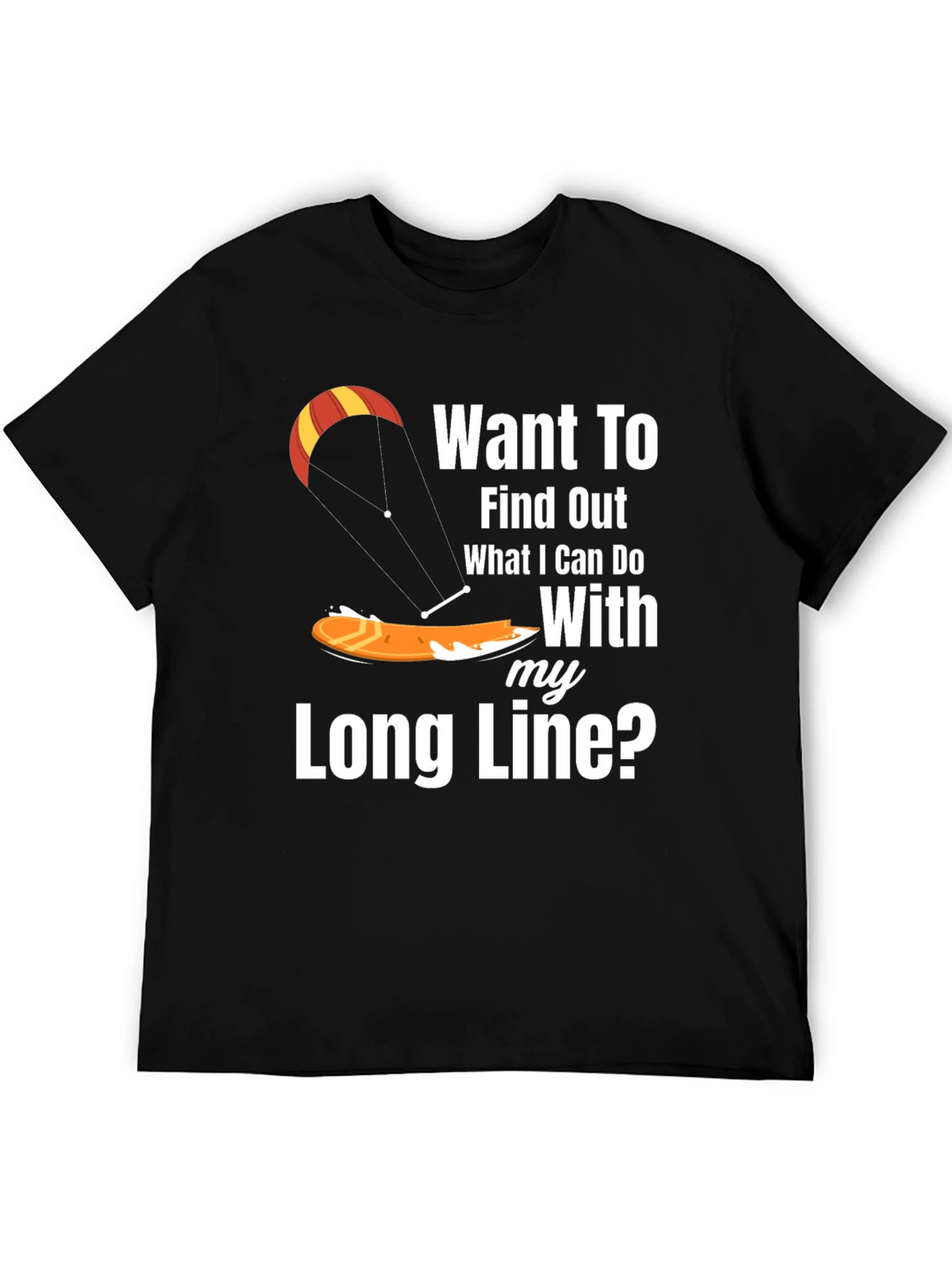 Black Want To Find Out What I Can Do T-Shirt view 5