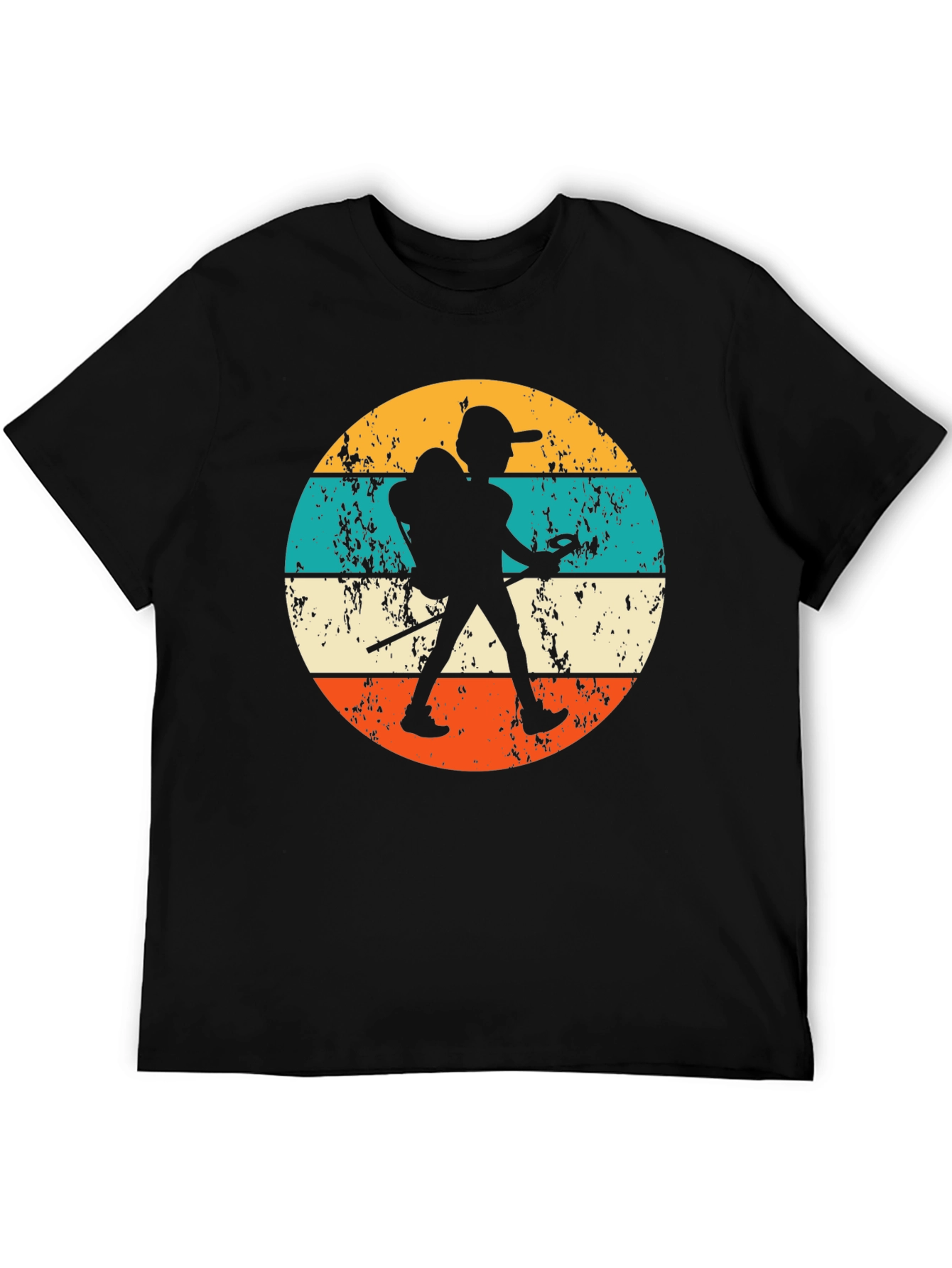 Black Vintage Hiker Graphic Tee - Adventure Time! view 5