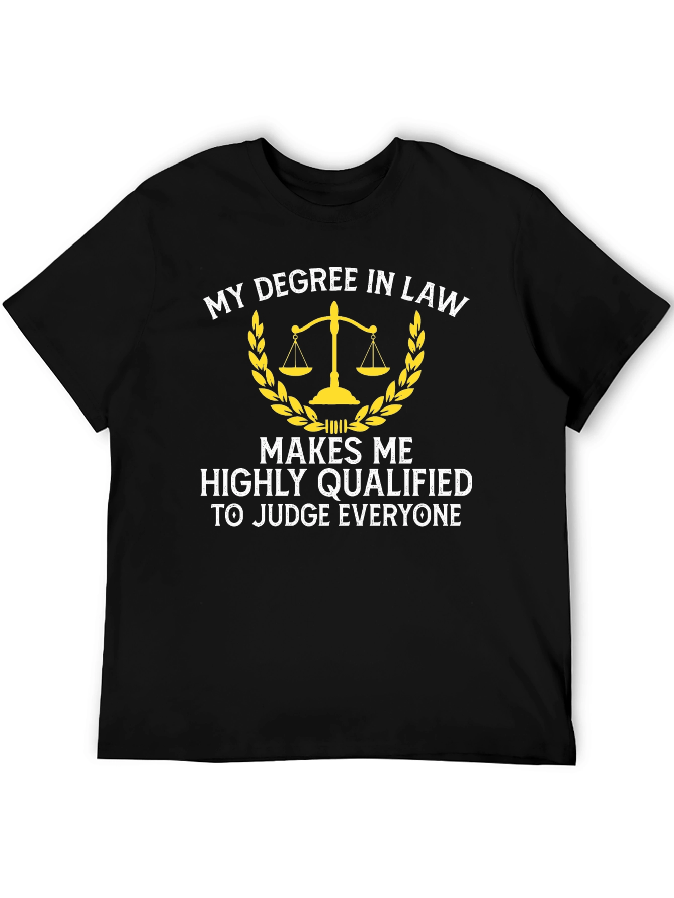 Law Degree Judge T-Shirt - Legal Humor - 5