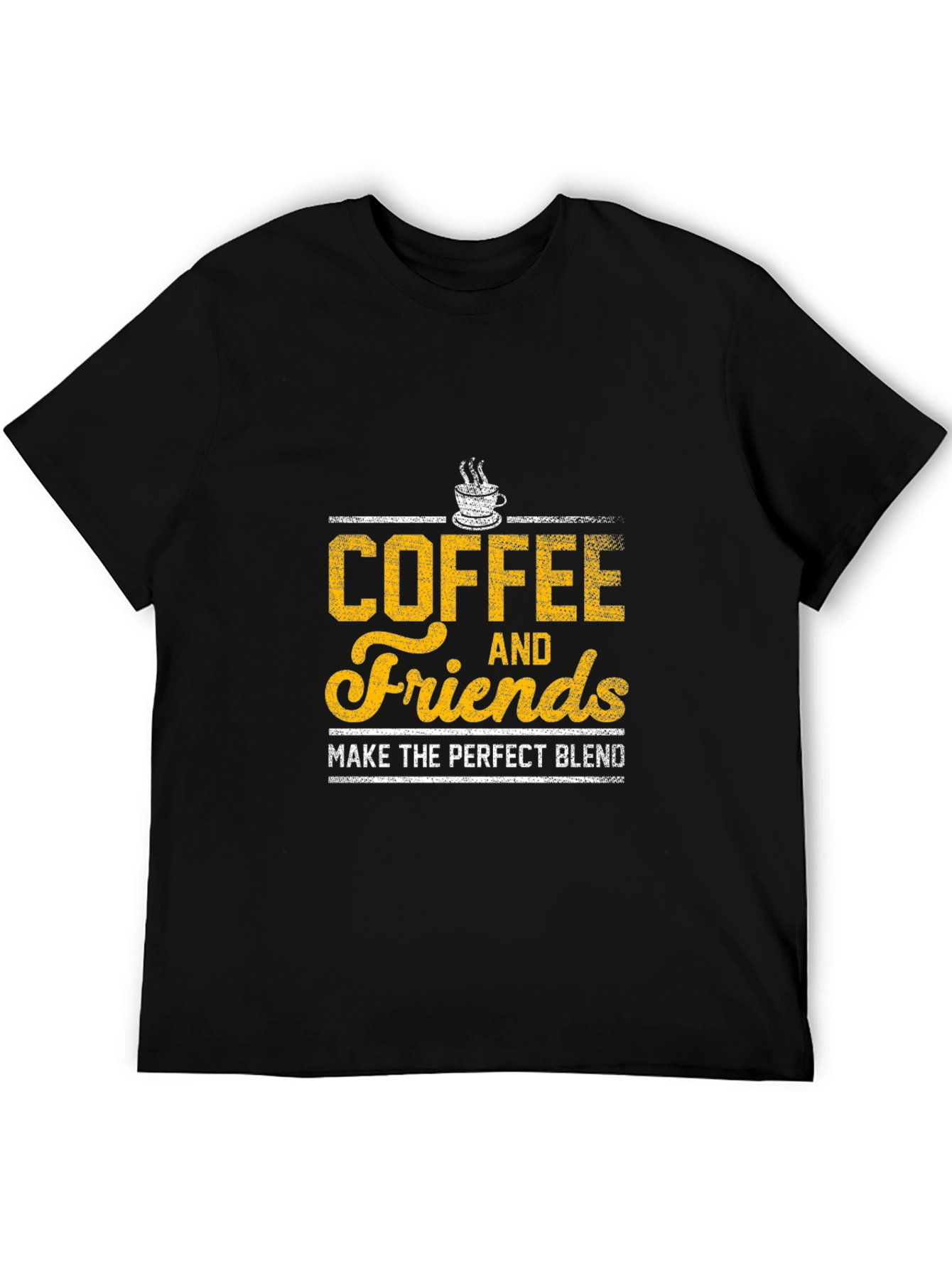 Black Coffee and Friends Graphic T-Shirt view 5