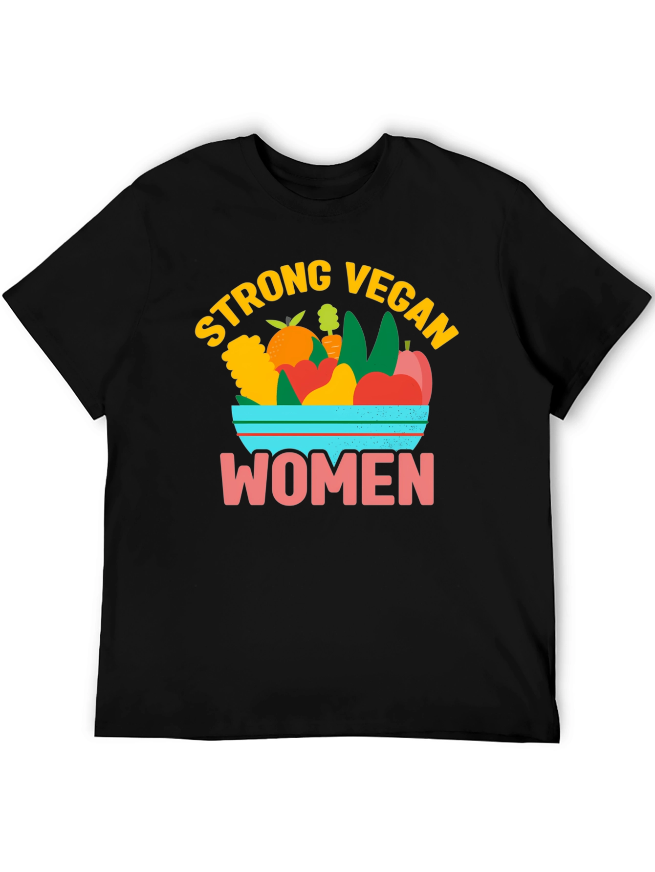 Strong Vegan Women Graphic Tee - 5