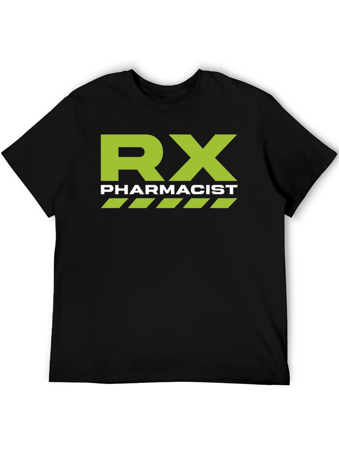 Black RX Pharmacist T-Shirt - Black view 5