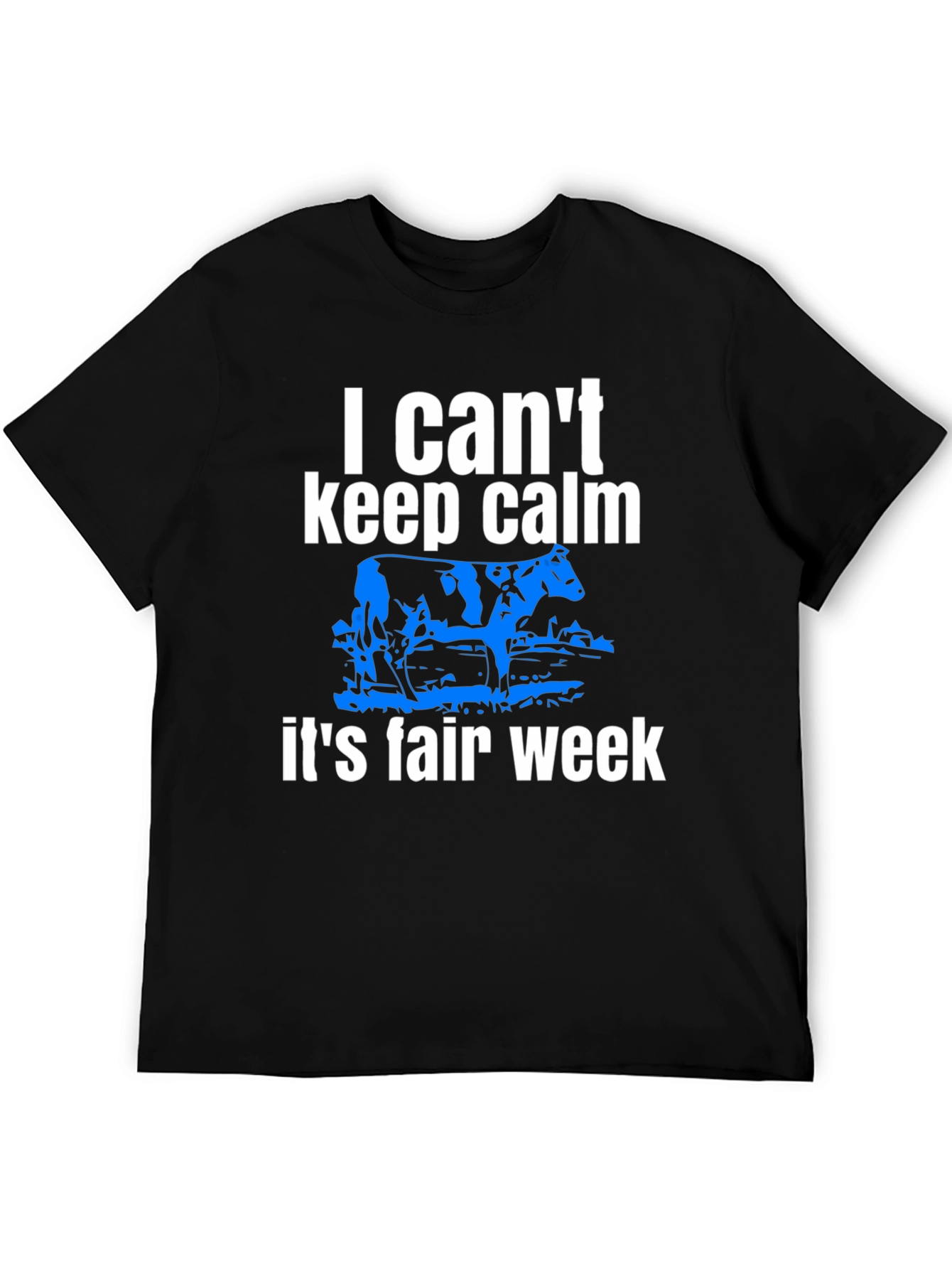 Black I Can't Keep Calm It's Fair Week T-Shirt view 5