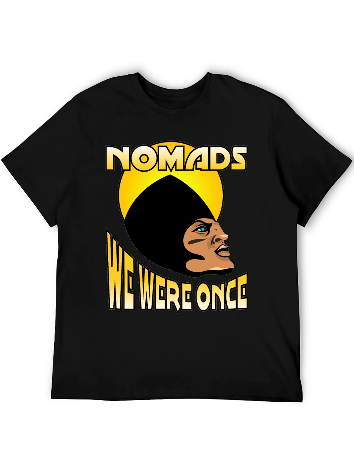 Black Nomads We Were Once Graphic T-Shirt view 5