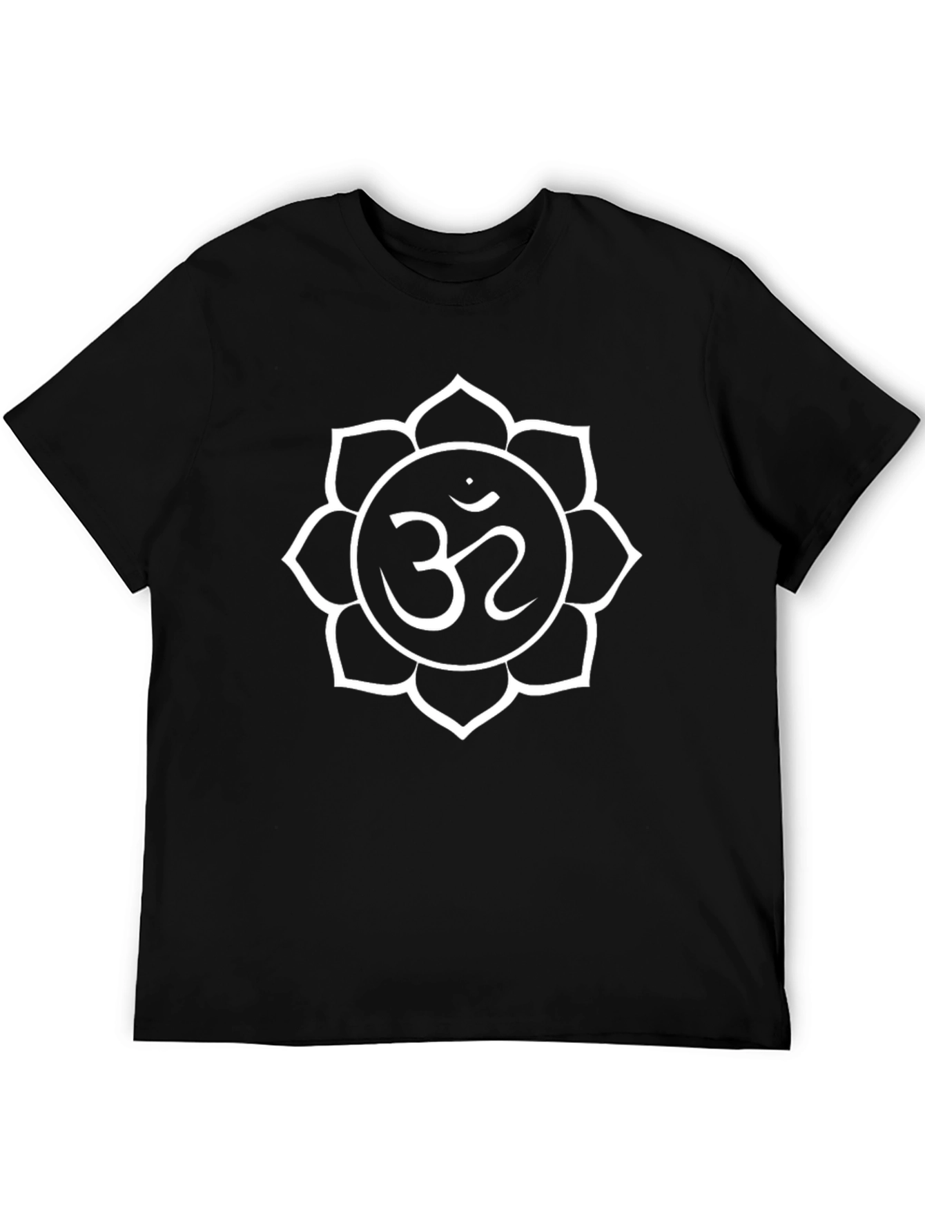 Om Symbol Lotus T-Shirt - Spiritual Design - 5