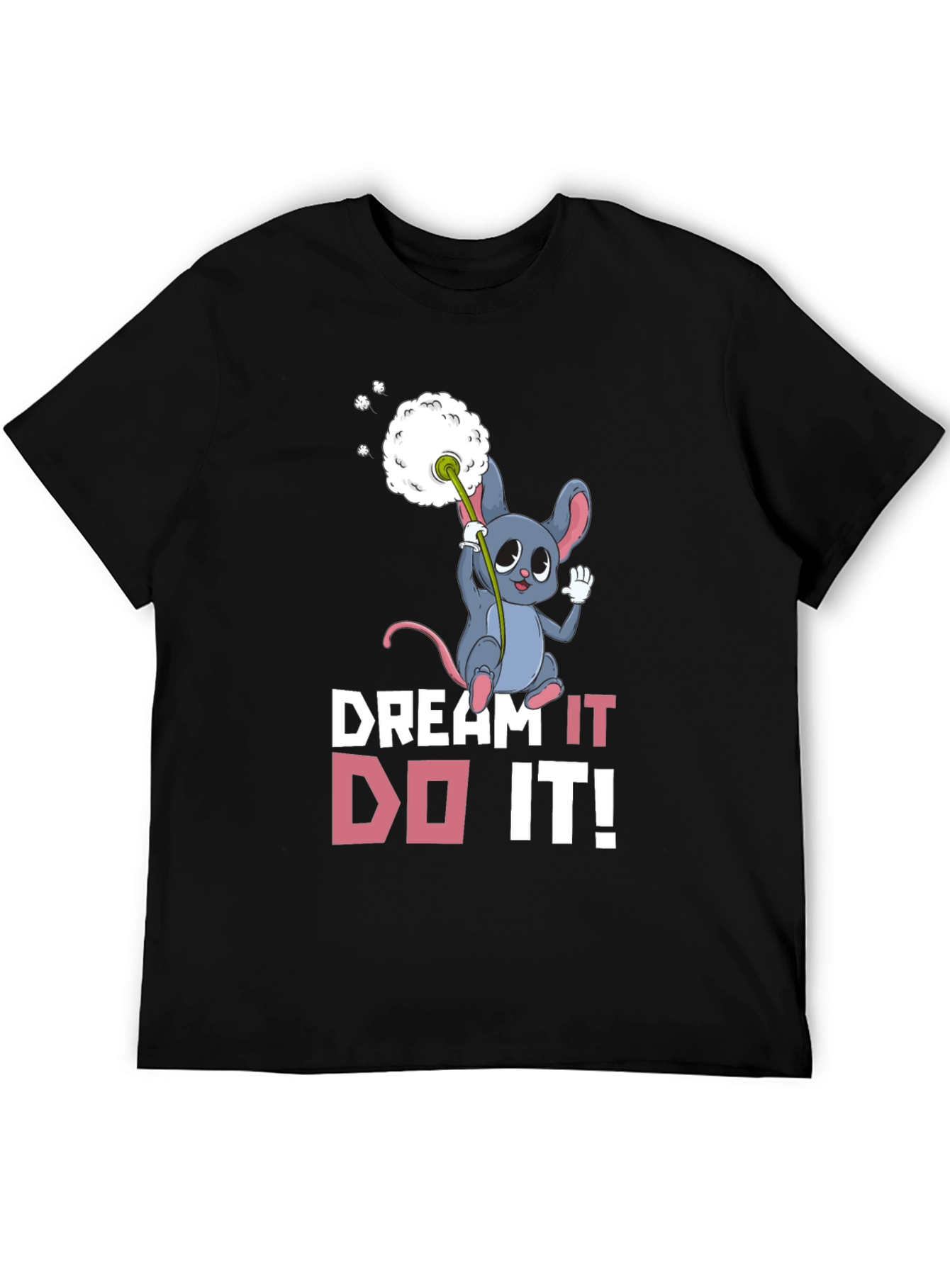 Black Dream It, Do It! Graphic Tee view 5
