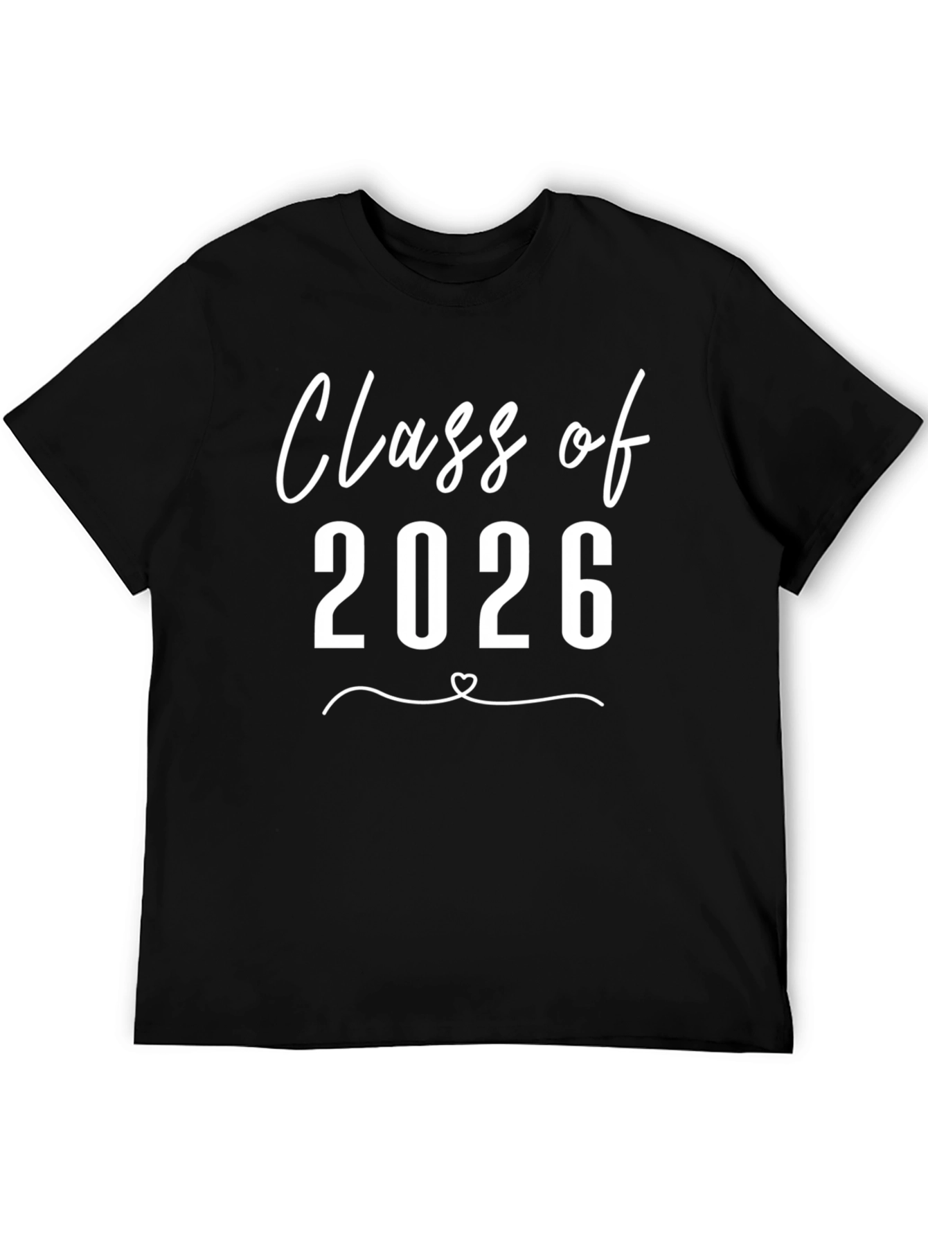 Black Class of 2026 T-Shirt view 5