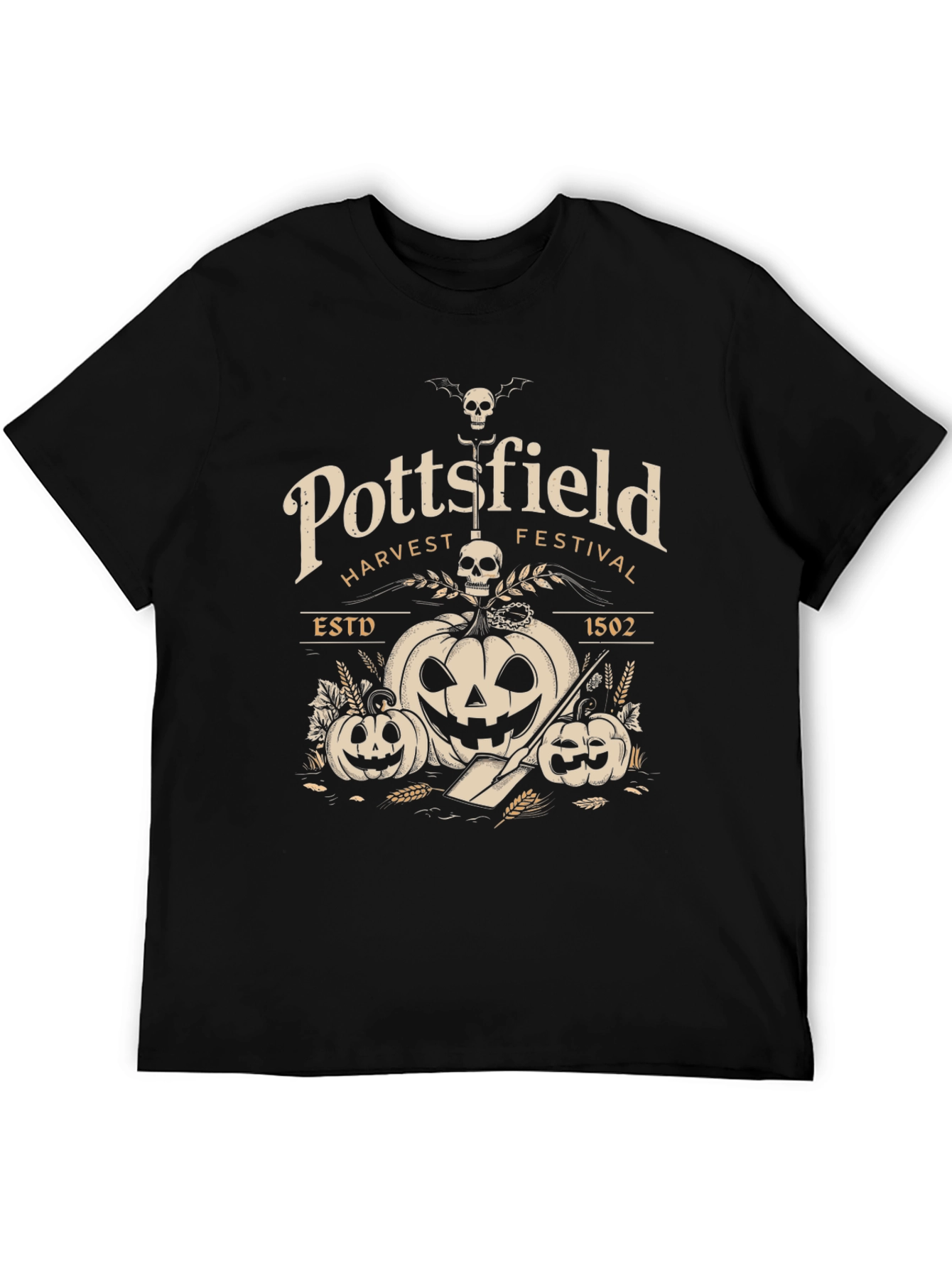 Pottsfield Harvest Festival Graphic Tee - Halloween Shirt - 5