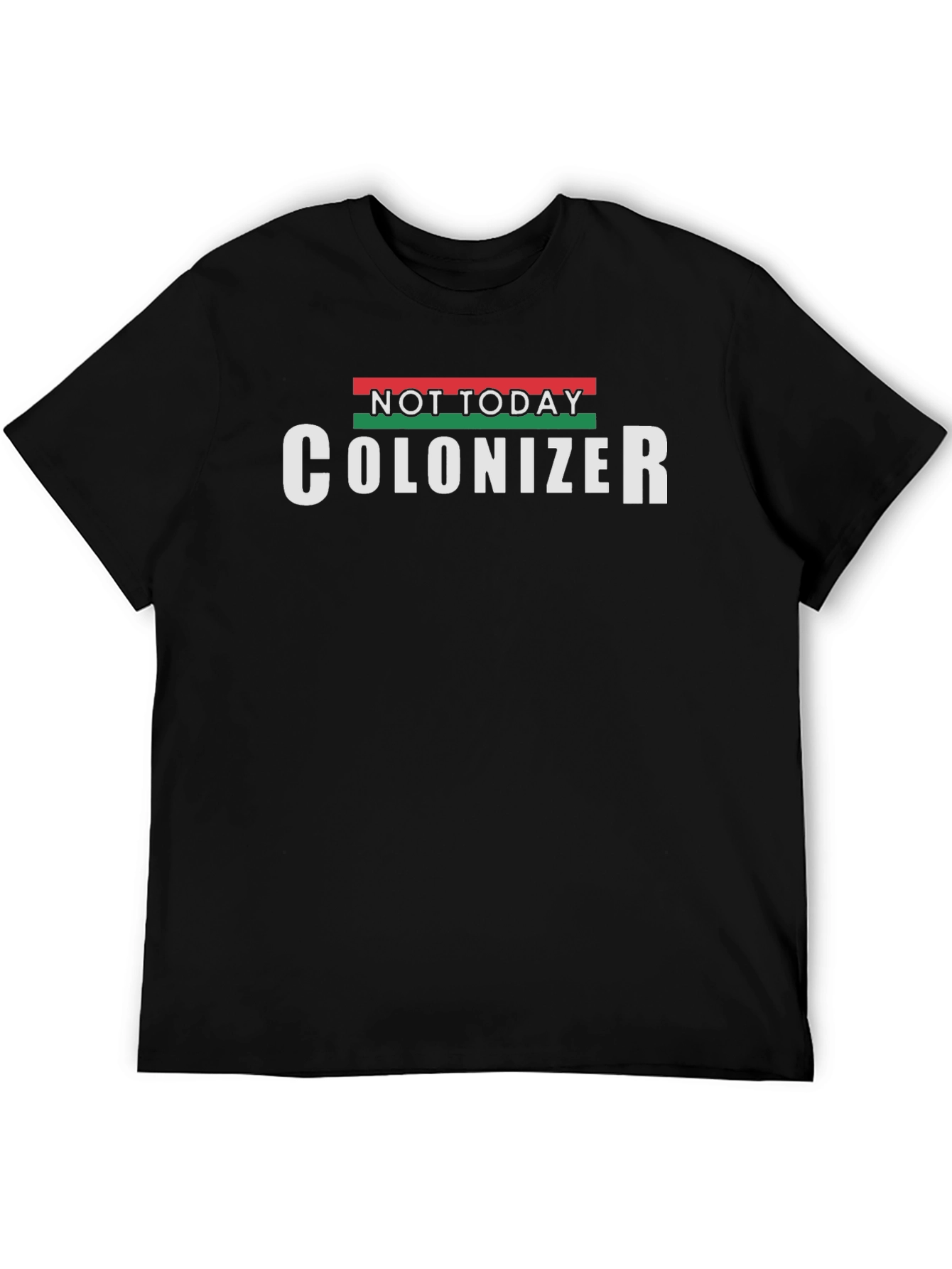 Black Not Today Colonizer Graphic Tee view 5