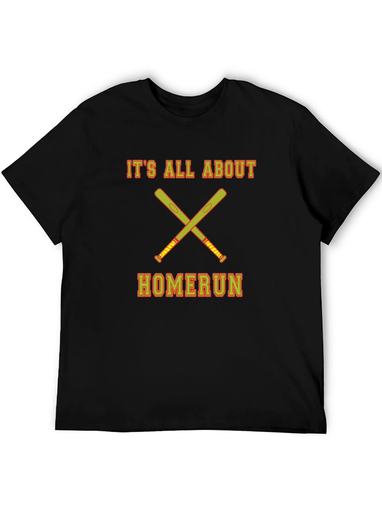 Black It's All About Homerun T-Shirt view 5