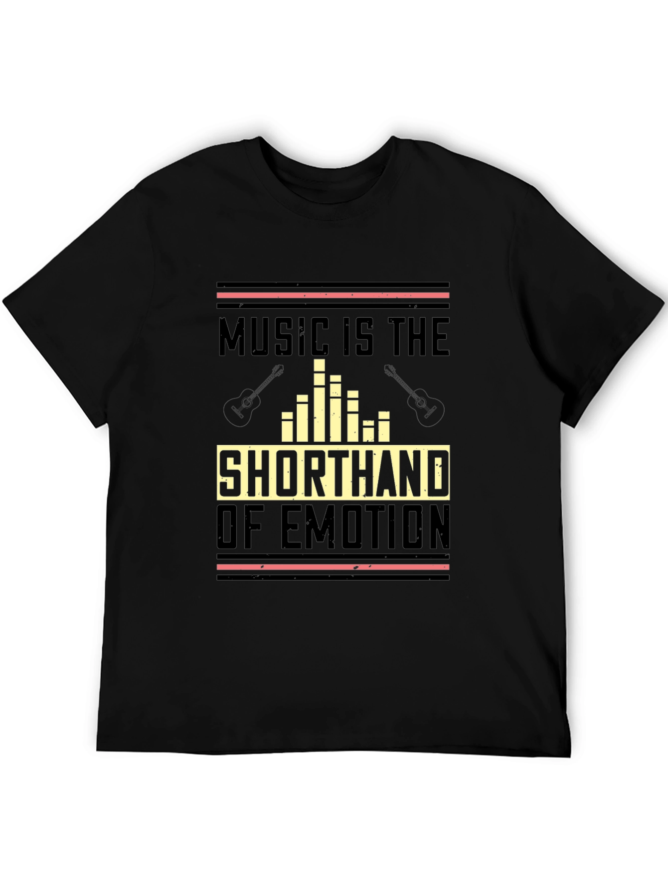 Black Music is the Shorthand of Emotion T-Shirt view 5