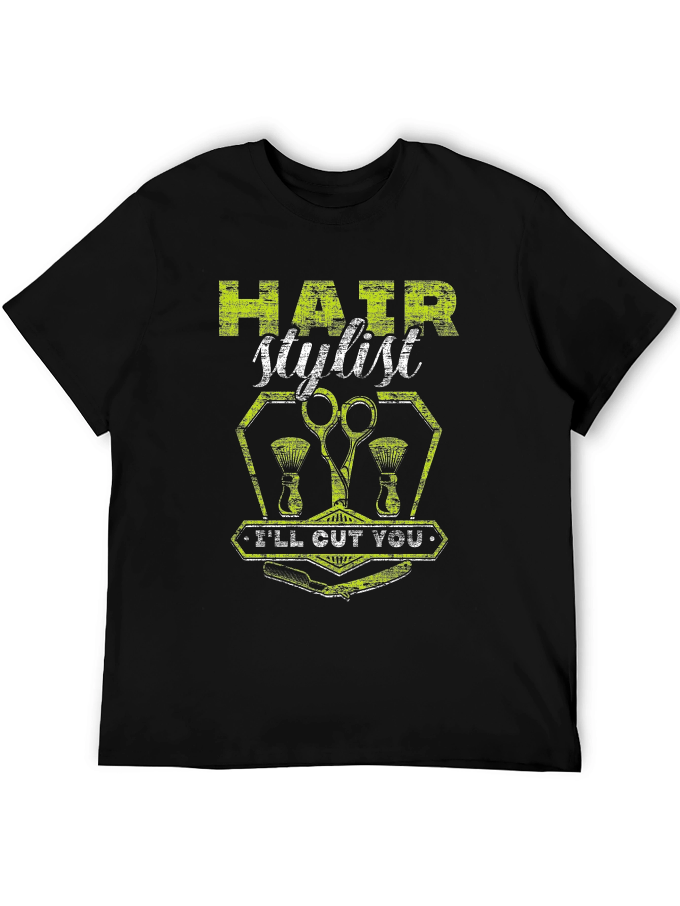 Hair Stylist T-Shirt - I'll Cut You Humor Tee - 5