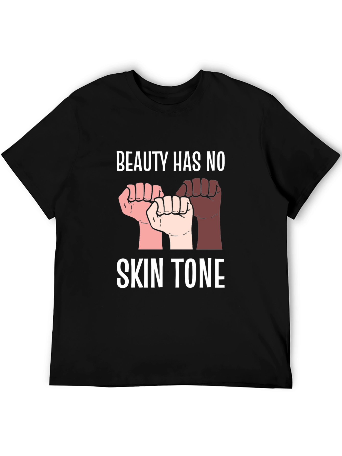 Black Beauty Has No Skin Tone Graphic Tee view 5