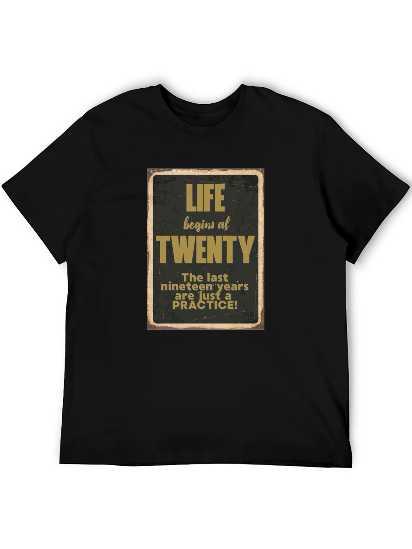 Life Begins At Twenty Graphic T-Shirt - 5
