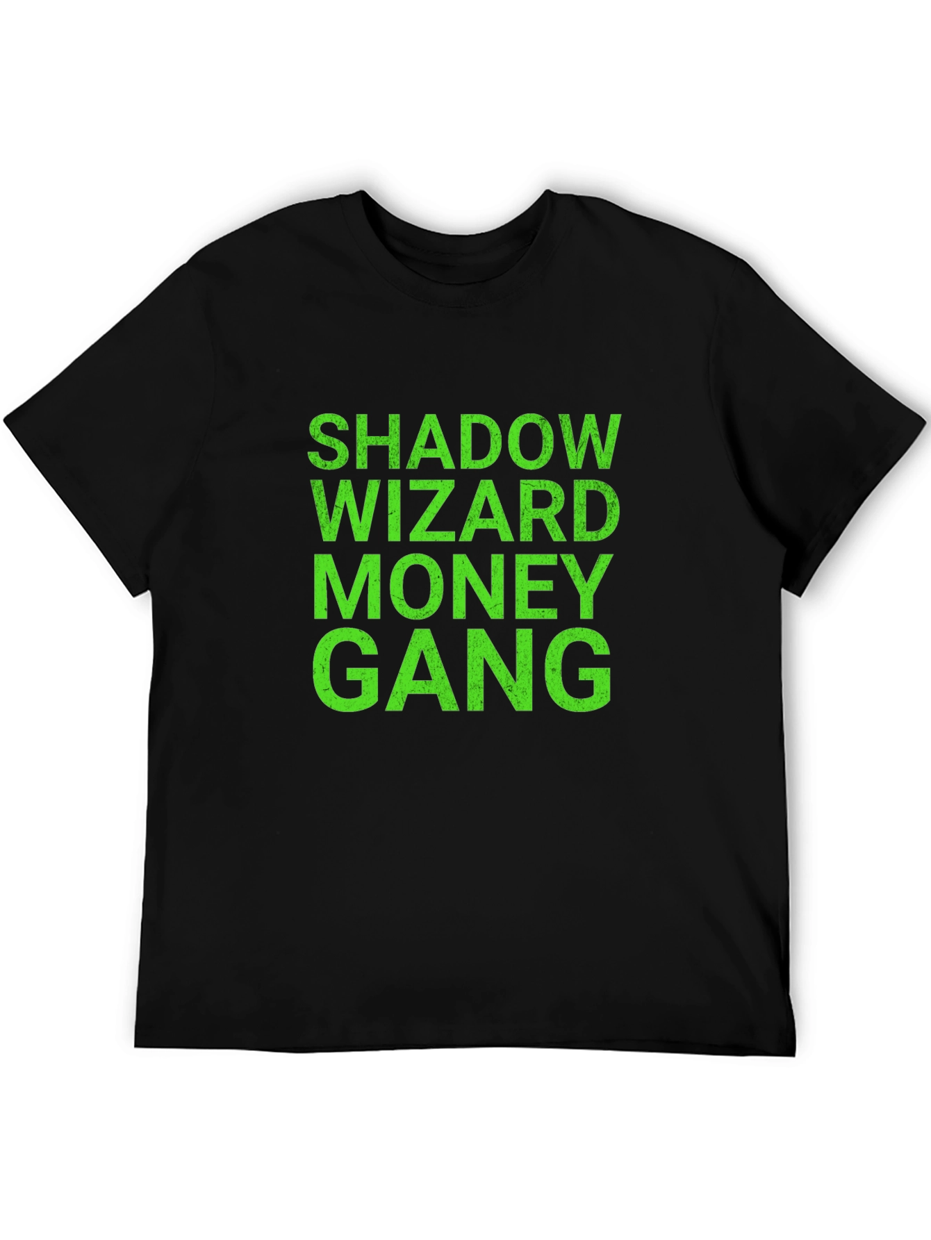 Black Shadow Wizard Money Gang Graphic Tee view 5