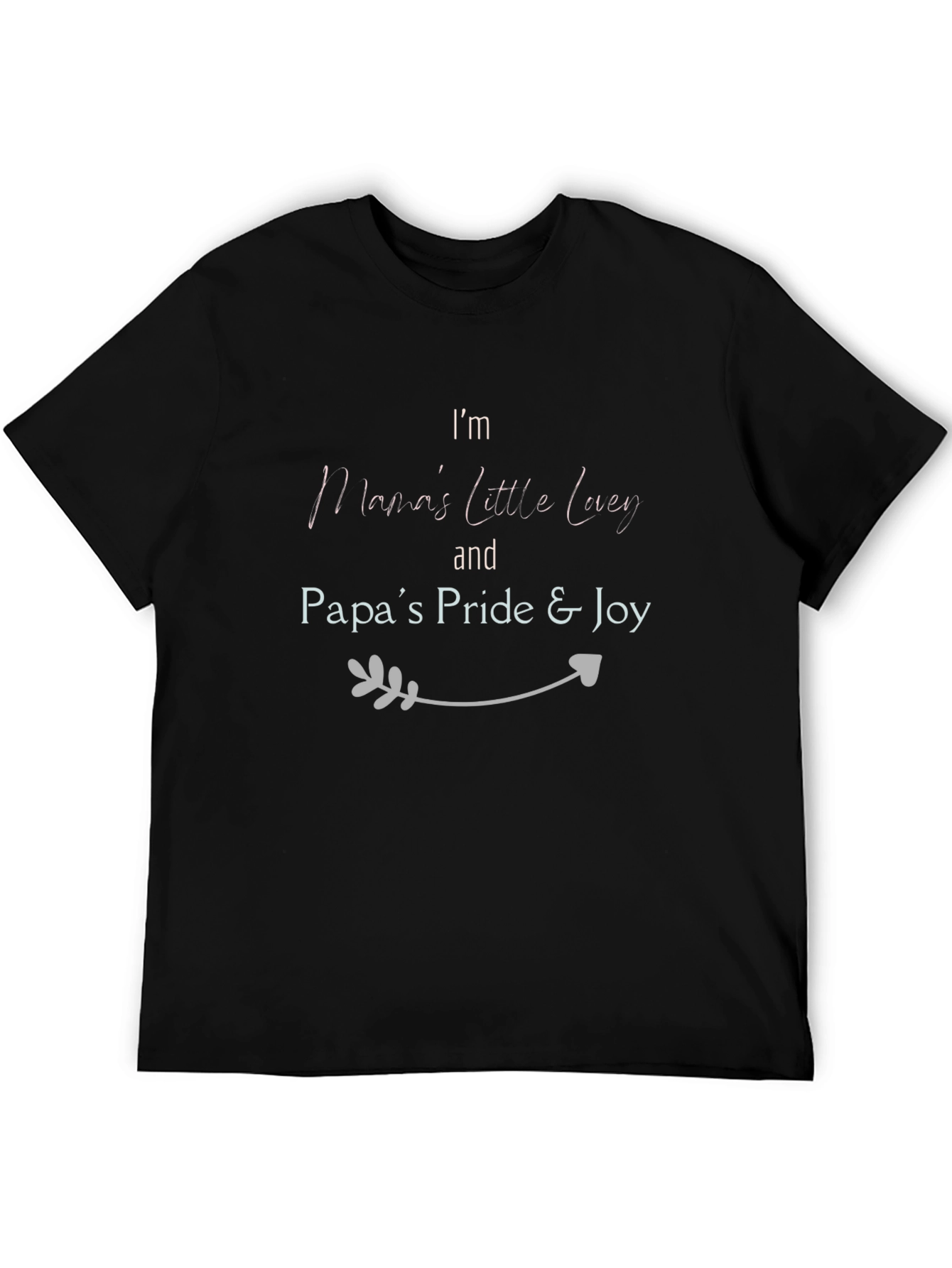 Black Mama's Little Luey, Papa's Pride T-Shirt view 5