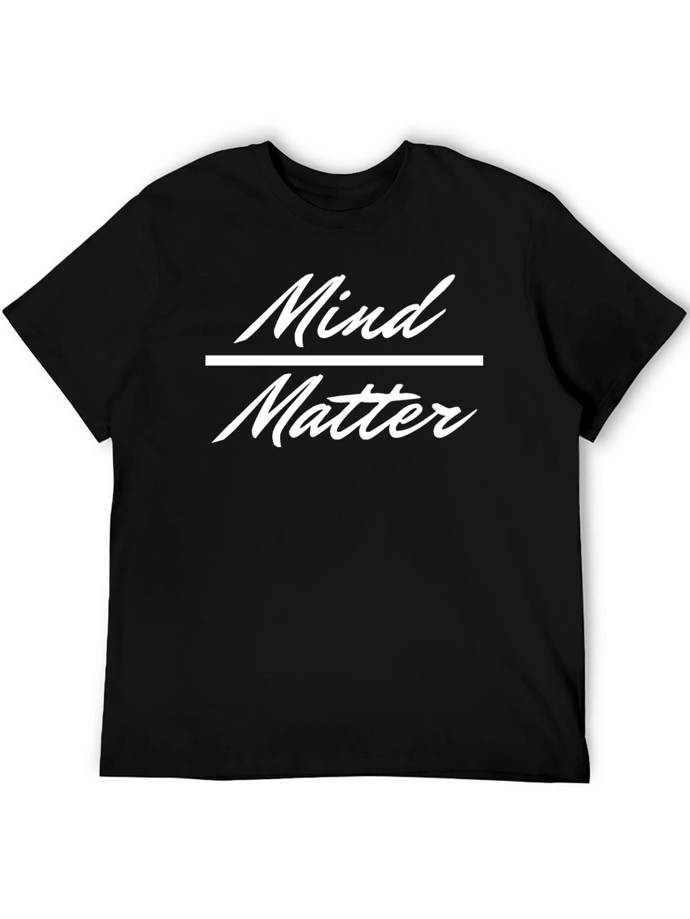 Black Mind Over Matter Graphic Tee view 5