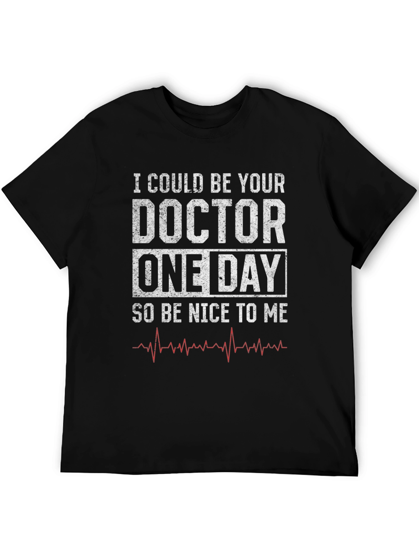 Black Future Doctor T-Shirt Funny Medical Student Gift view 5