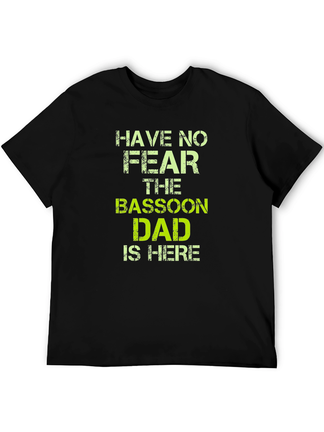 Black Bassoon Dad T-Shirt - Funny Musician Father's Day Tee view 5