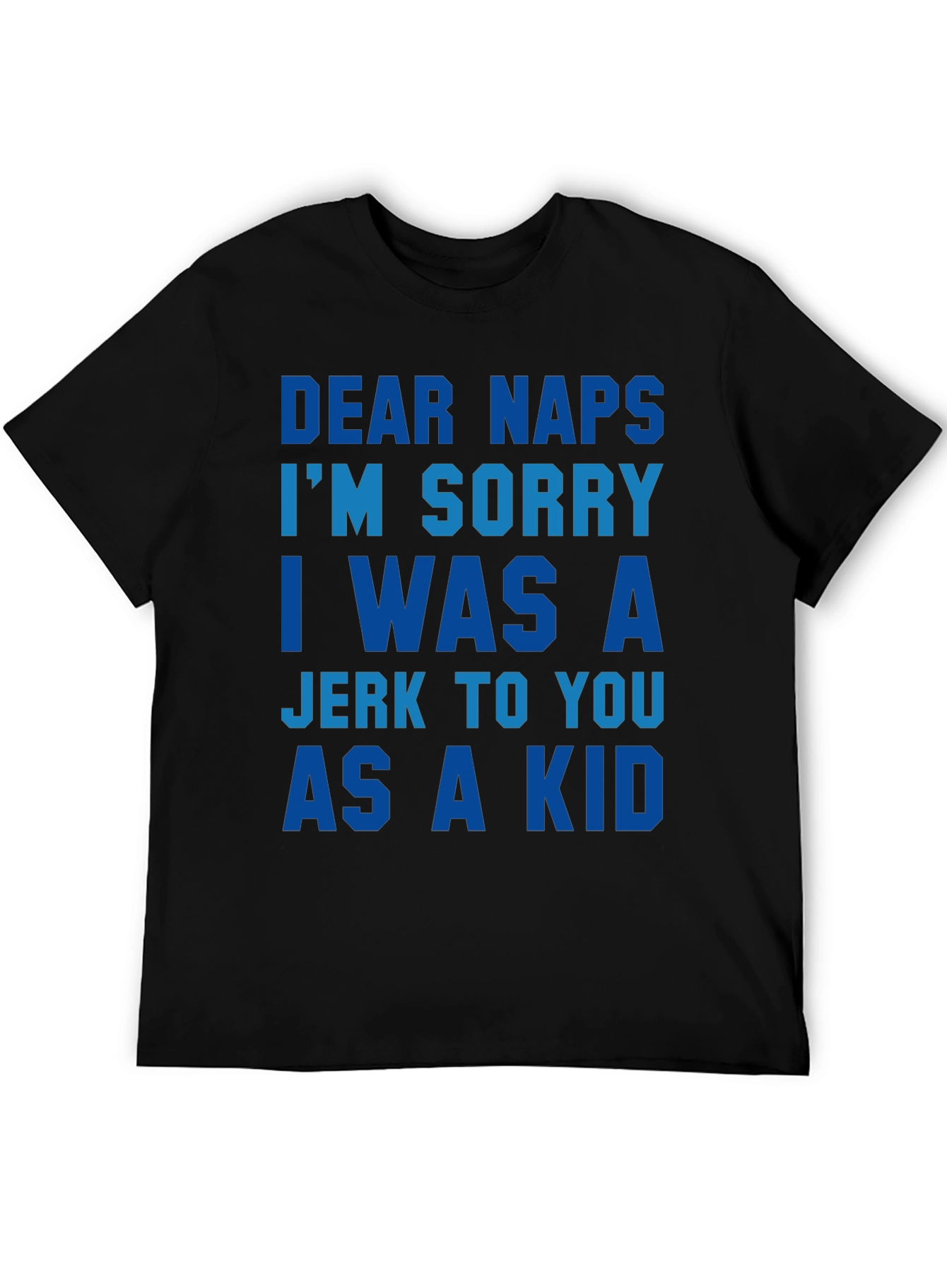 Black Dear Naps T-Shirt Funny Graphic Tee view 5