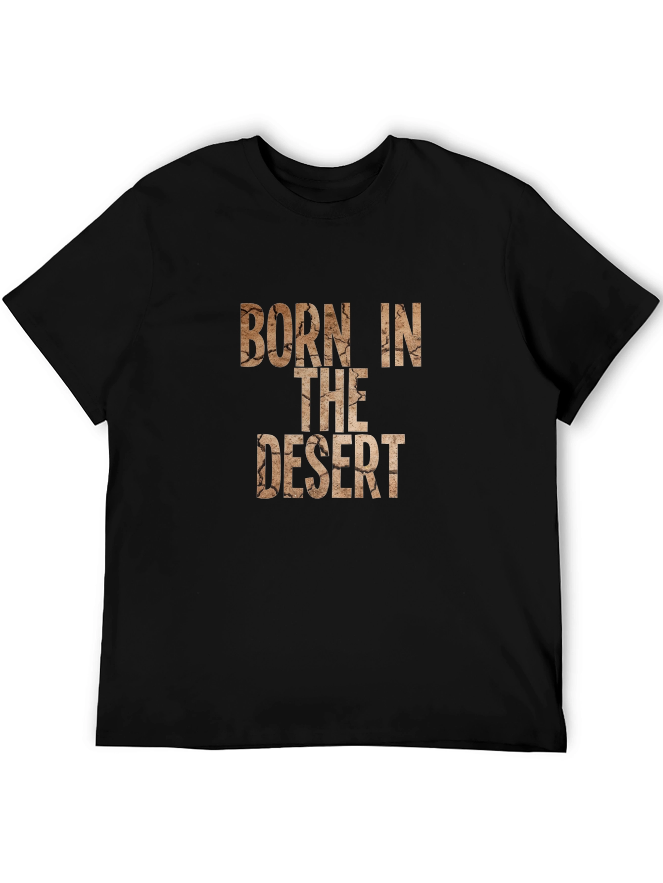 Black Born In The Desert Graphic Tee view 5