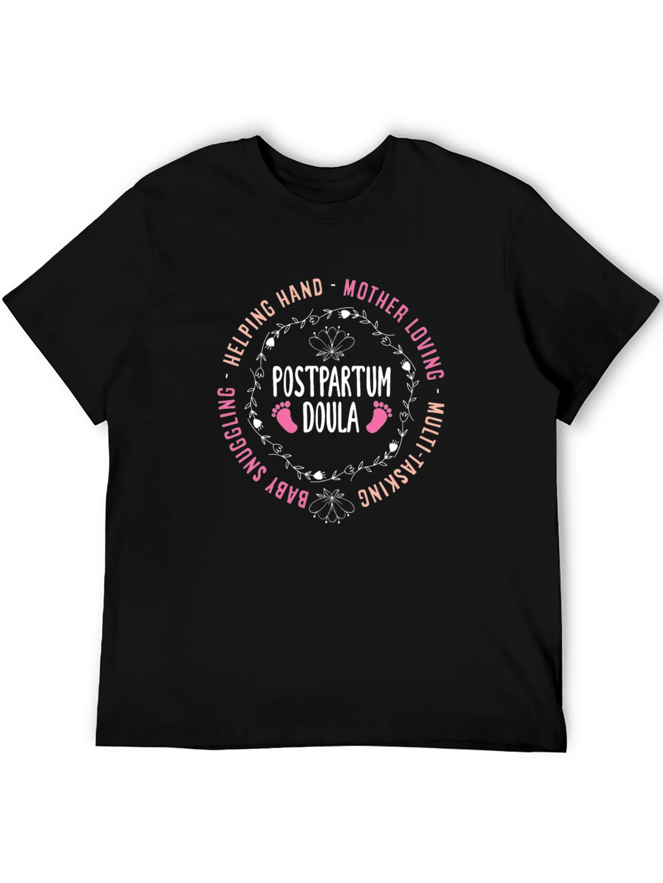 Postpartum Doula T-Shirt - Helping Hand - 5
