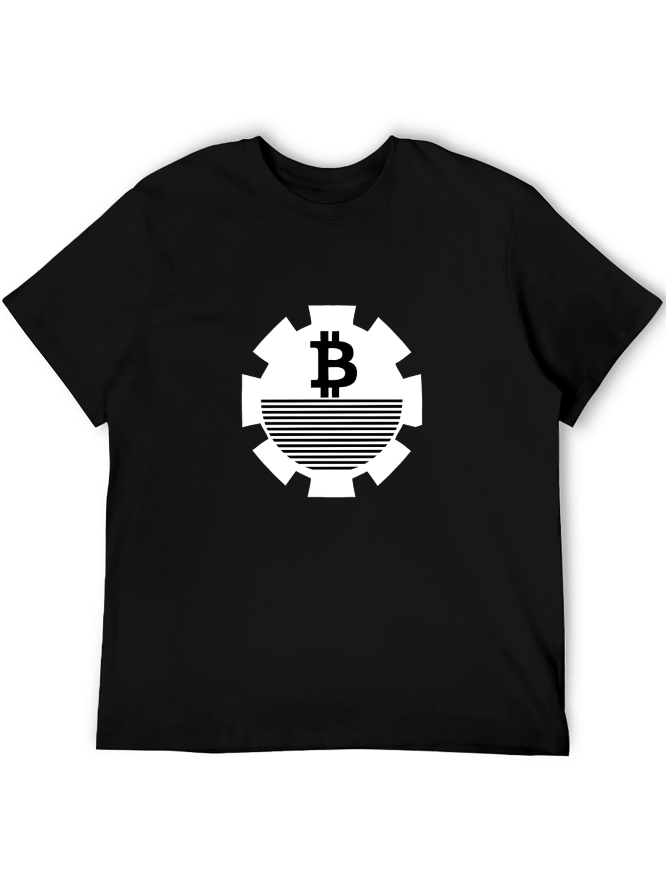 Black Bitcoin Gear T-Shirt - Crypto Tee view 5