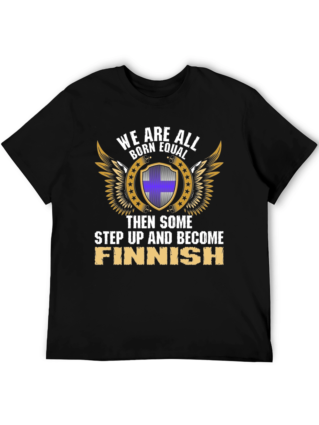Finnish Pride T-Shirt - Born Equal Design - 5