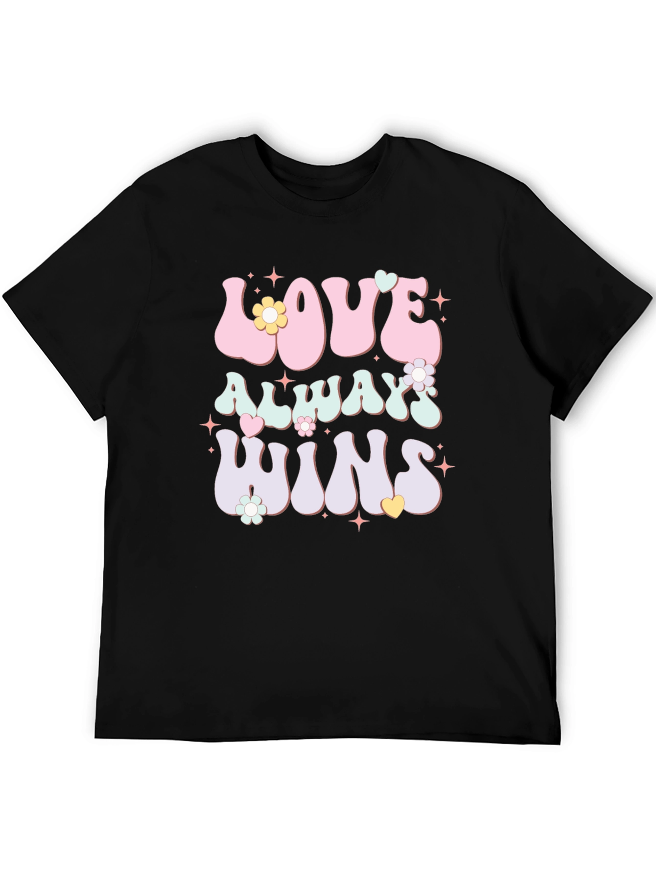 Black Love Always Wins Graphic Tee view 5
