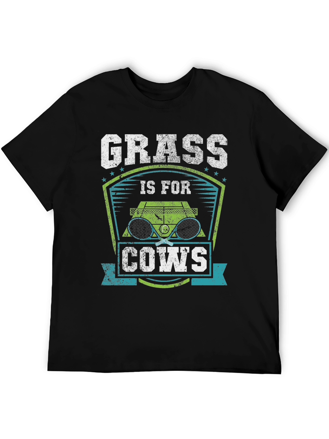 Black Grass Is For Cows Graphic Tee view 5