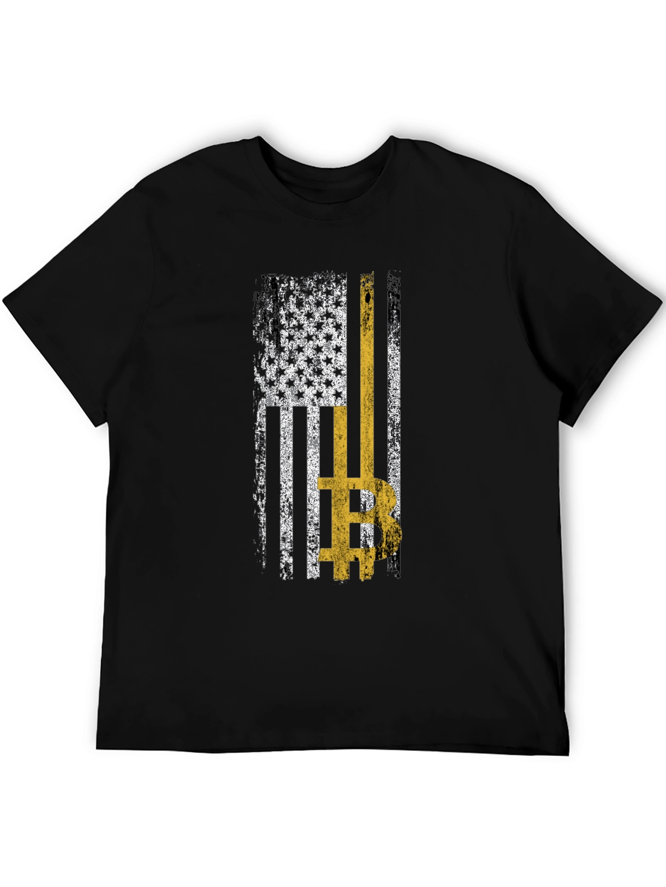 Bitcoin USA Flag Graphic Tee - Crypto T-Shirt - 5