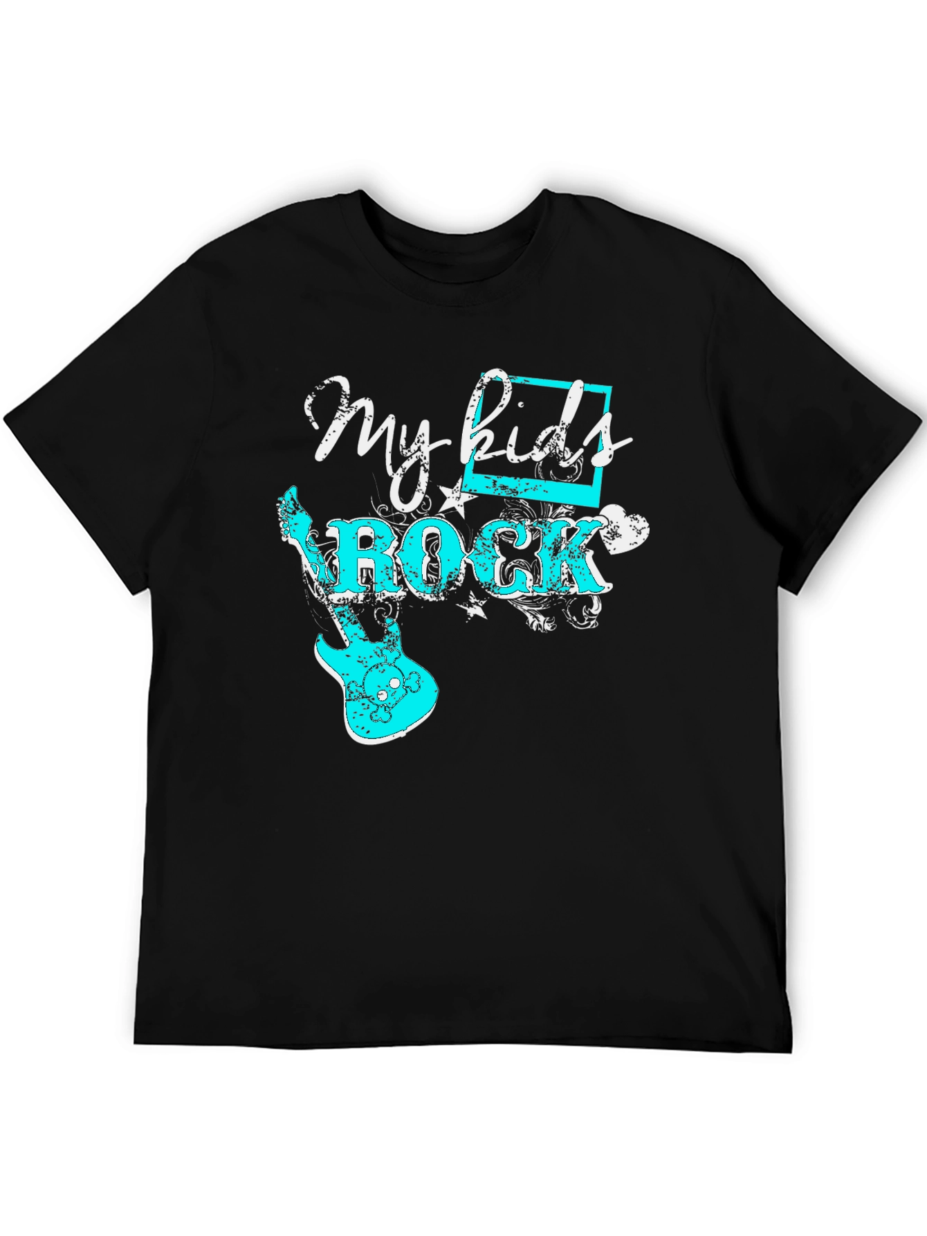 My Kids Rock T-Shirt - Cool Graphic Tee for Parents - 5