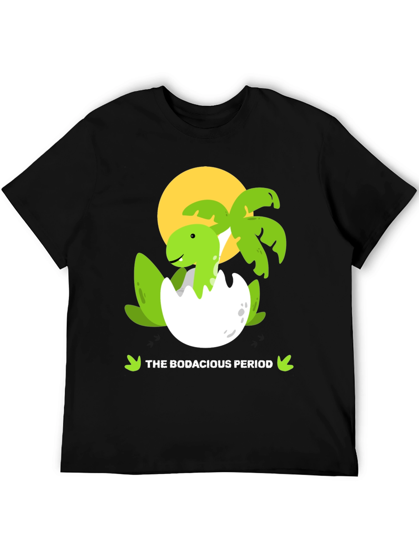 Black Bodacious Period Dinosaur Tee view 5