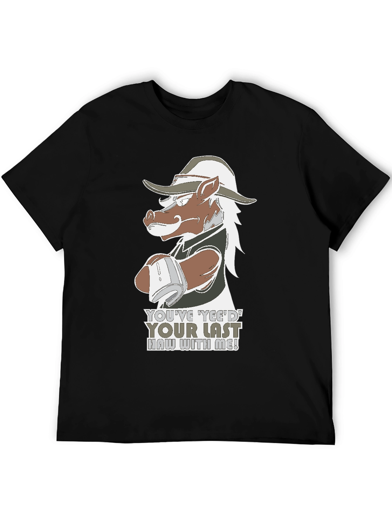 Black Yee'd Your Last Haw T-Shirt view 5