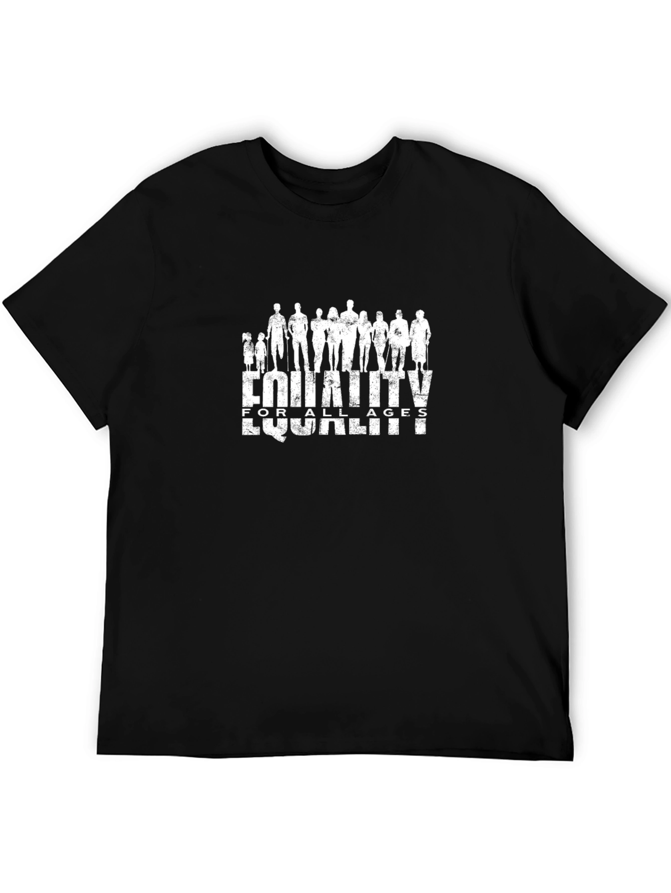 Black Equality For All Ages T-Shirt view 5
