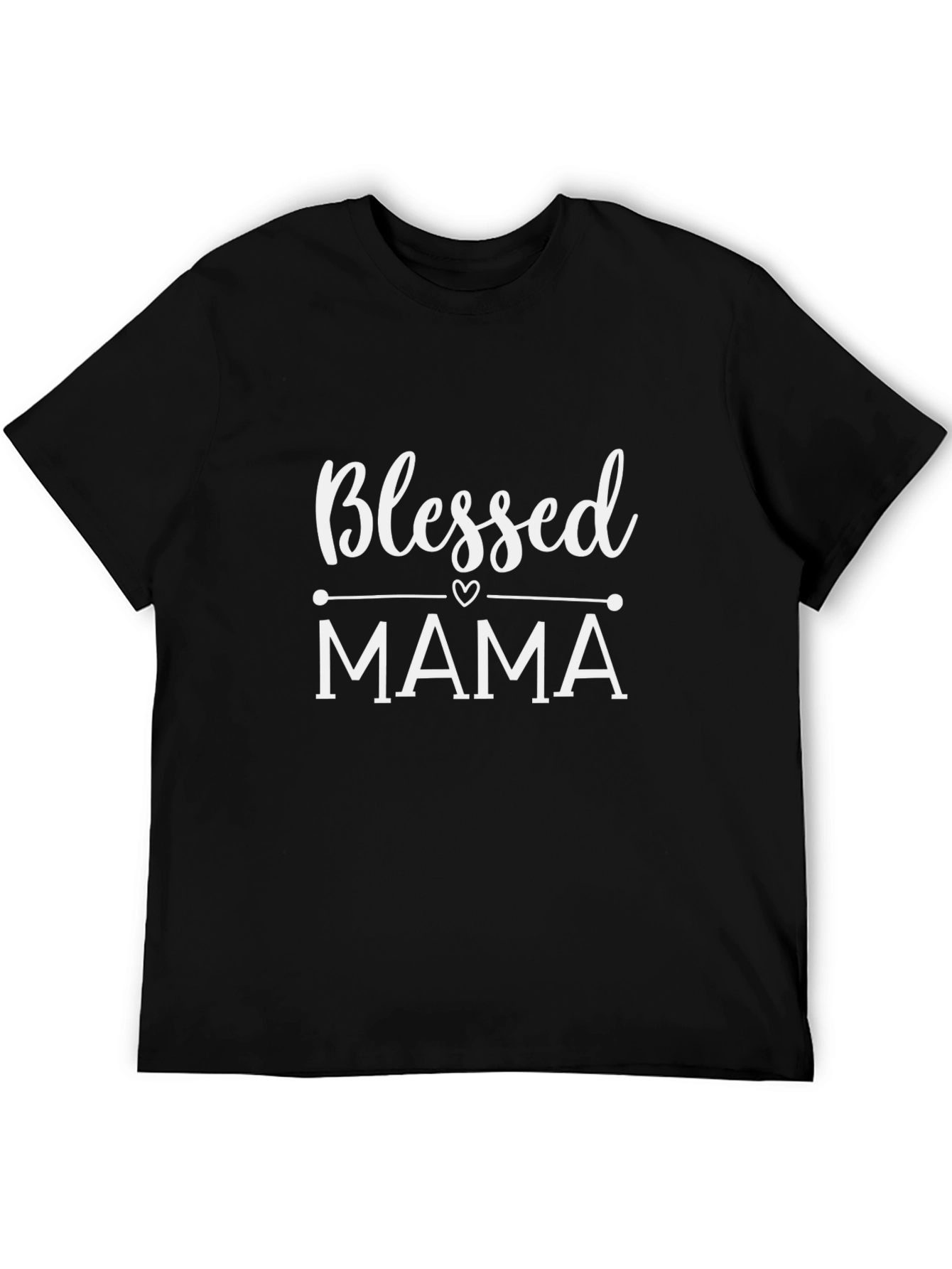 Blessed Mama Graphic T-Shirt - Trendy Mom Tee - 5